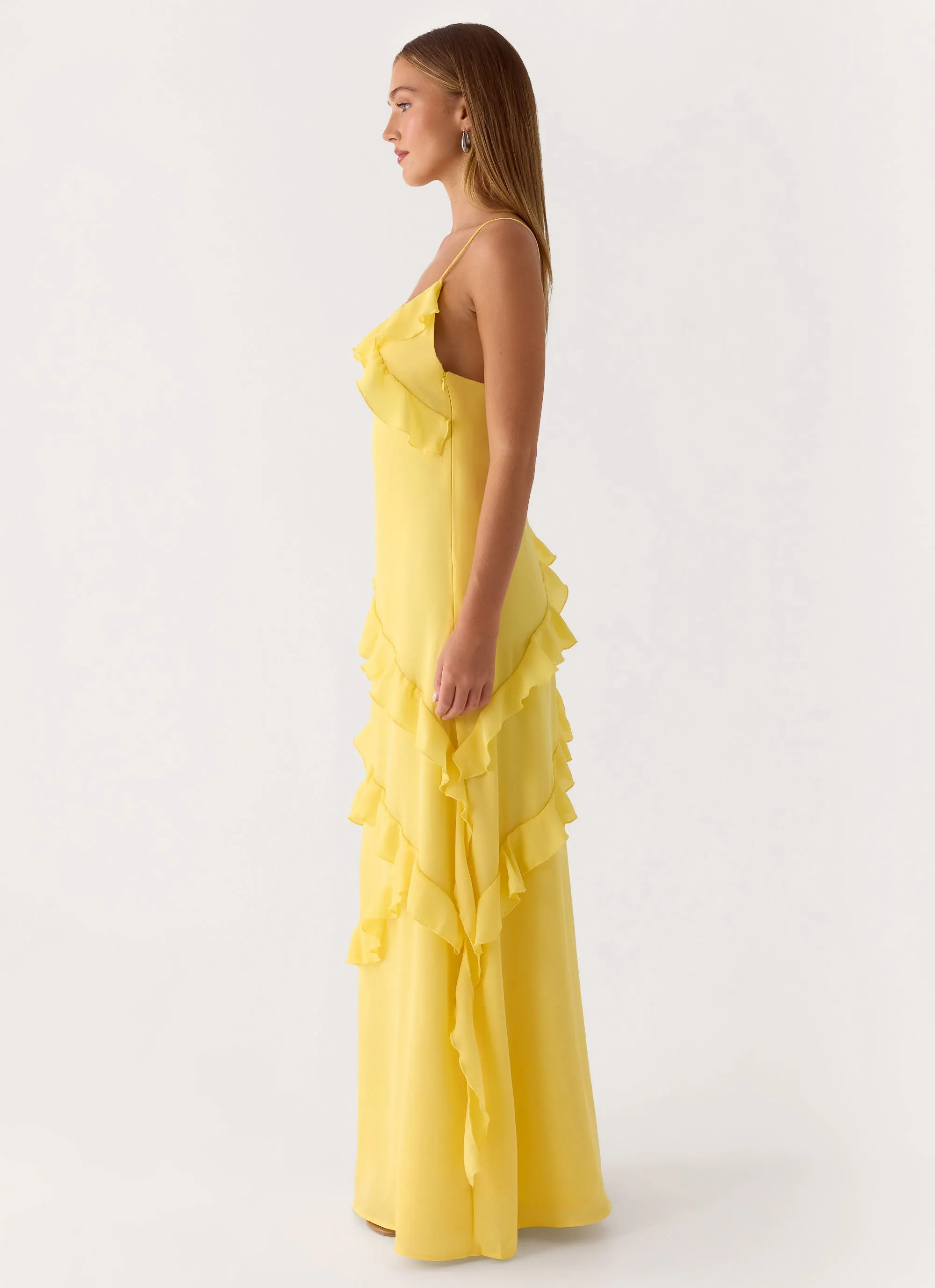 Mishal Maxi Dress - Bright Lemon sold by Peppermayo product image thumbnail 4