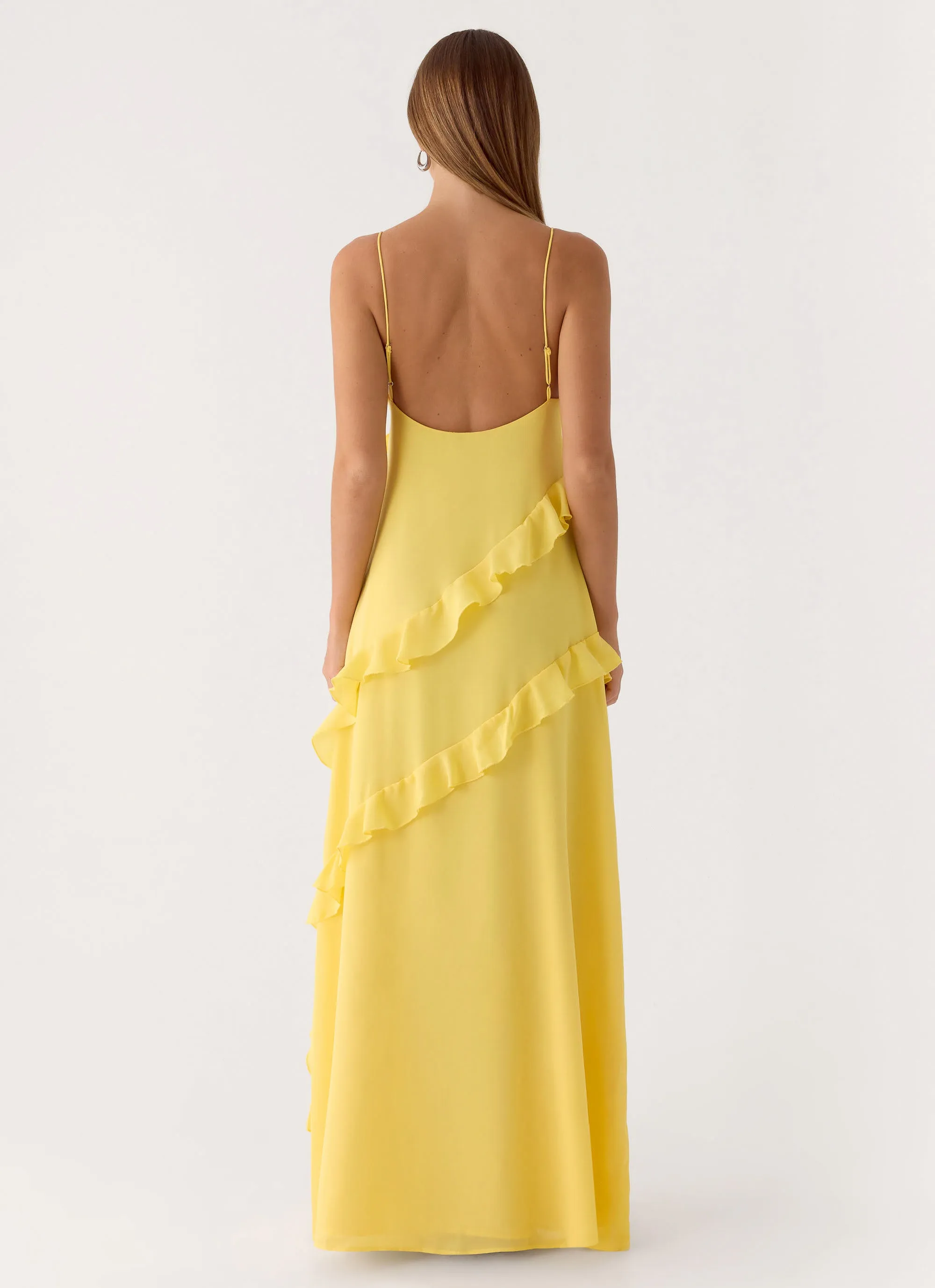 Mishal Maxi Dress - Bright Lemon sold by Peppermayo product image thumbnail 3