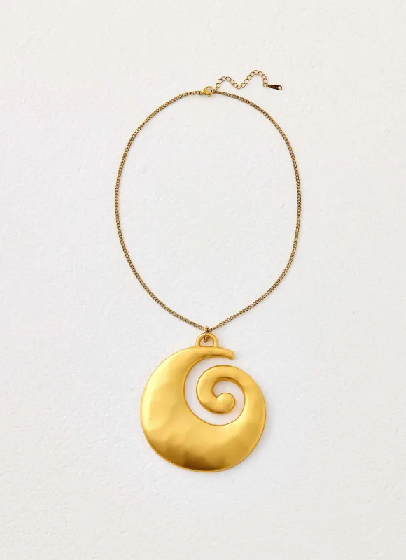 Burnt Gold Necklace - Gold made by Peppermayo