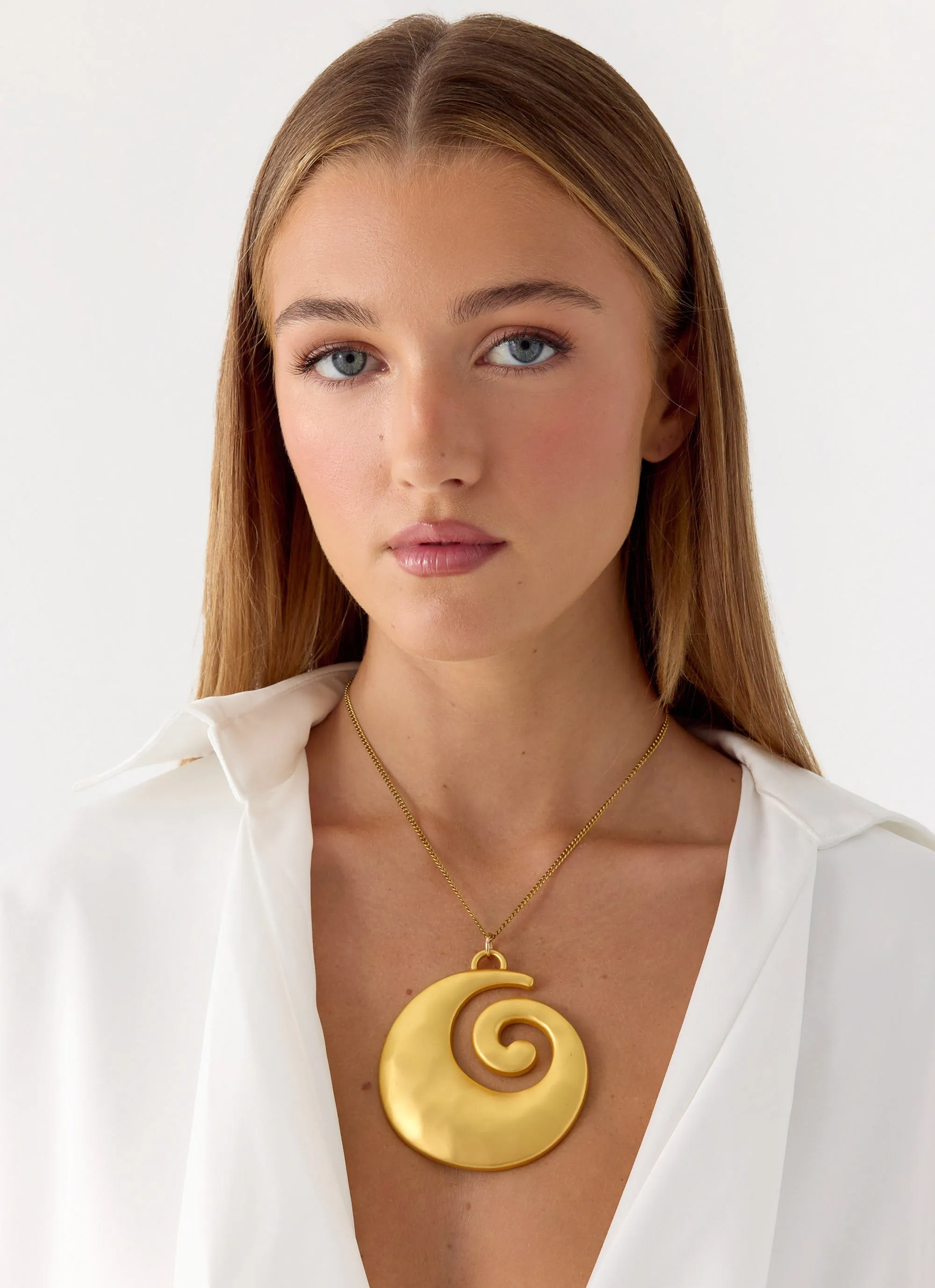 Burnt Gold Necklace - Gold sold by Peppermayo product image thumbnail 2