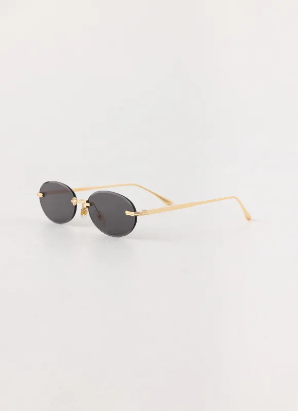 Voltage Sunglasses - Black made by Peppermayo