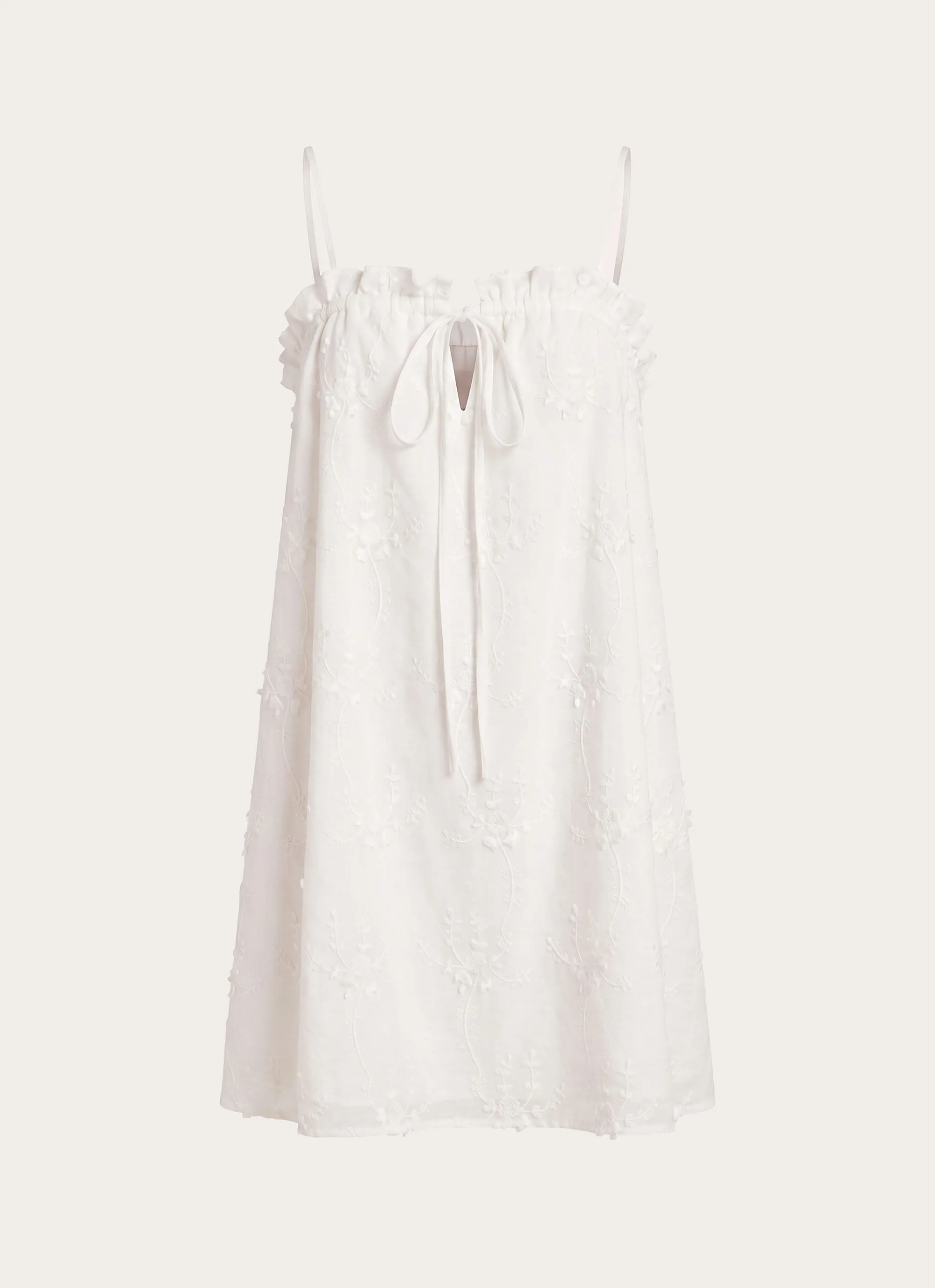 Mianna Cotton Mini Dress - White sold by Peppermayo product image thumbnail 2