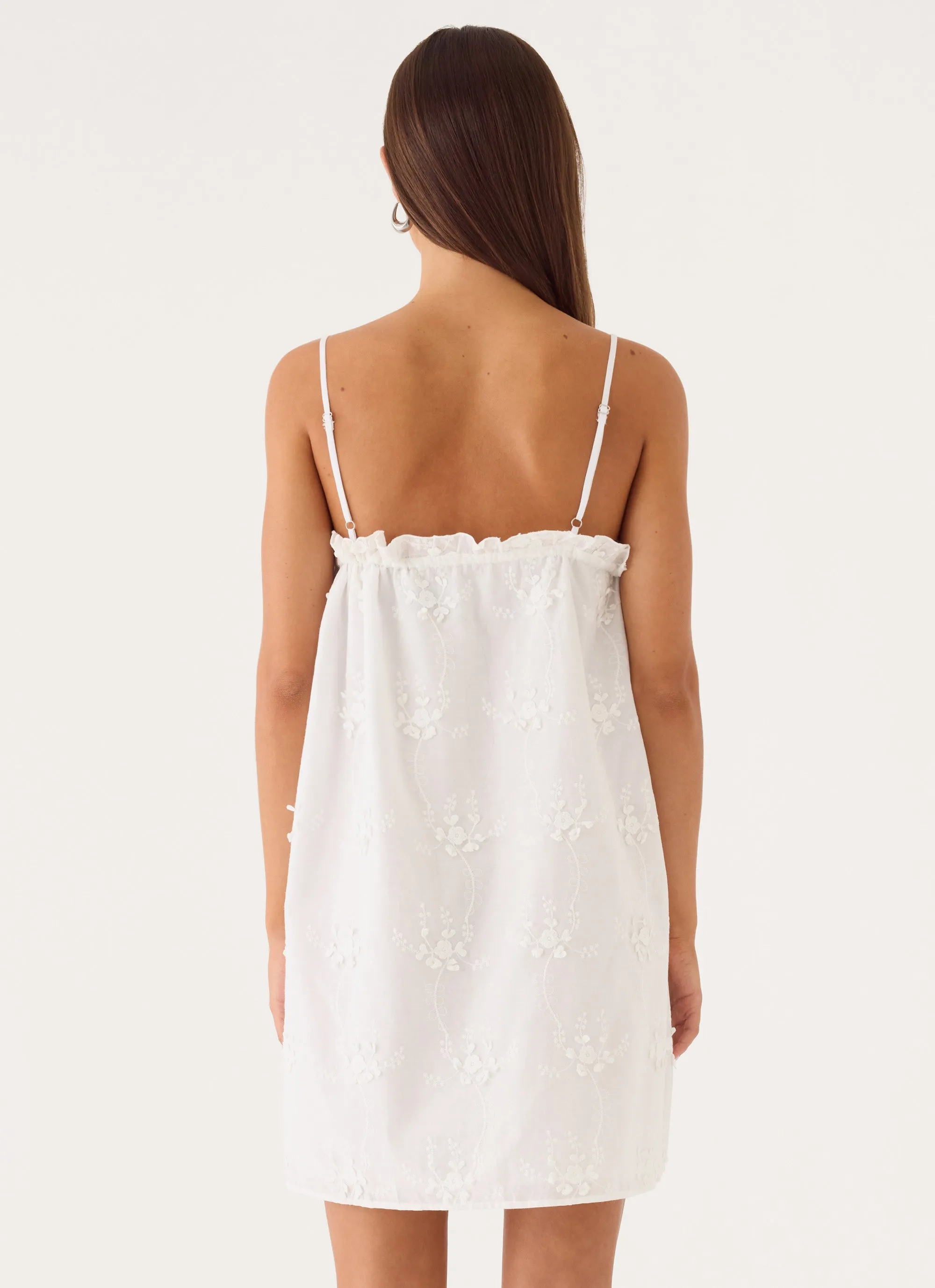 Mianna Cotton Mini Dress - White sold by Peppermayo product image thumbnail 3