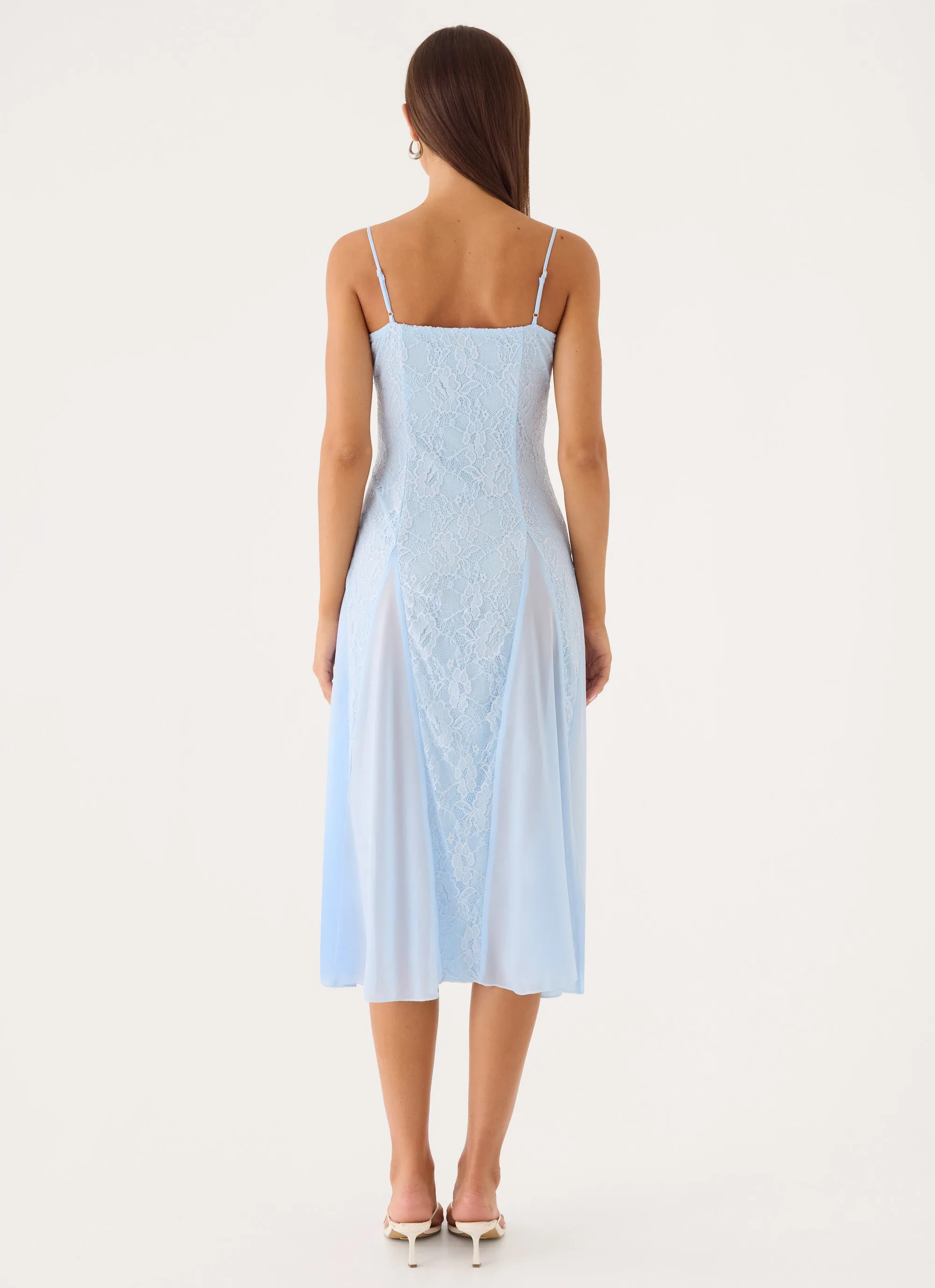 Erynda Midi Dress - Blue sold by Peppermayo product image thumbnail 3