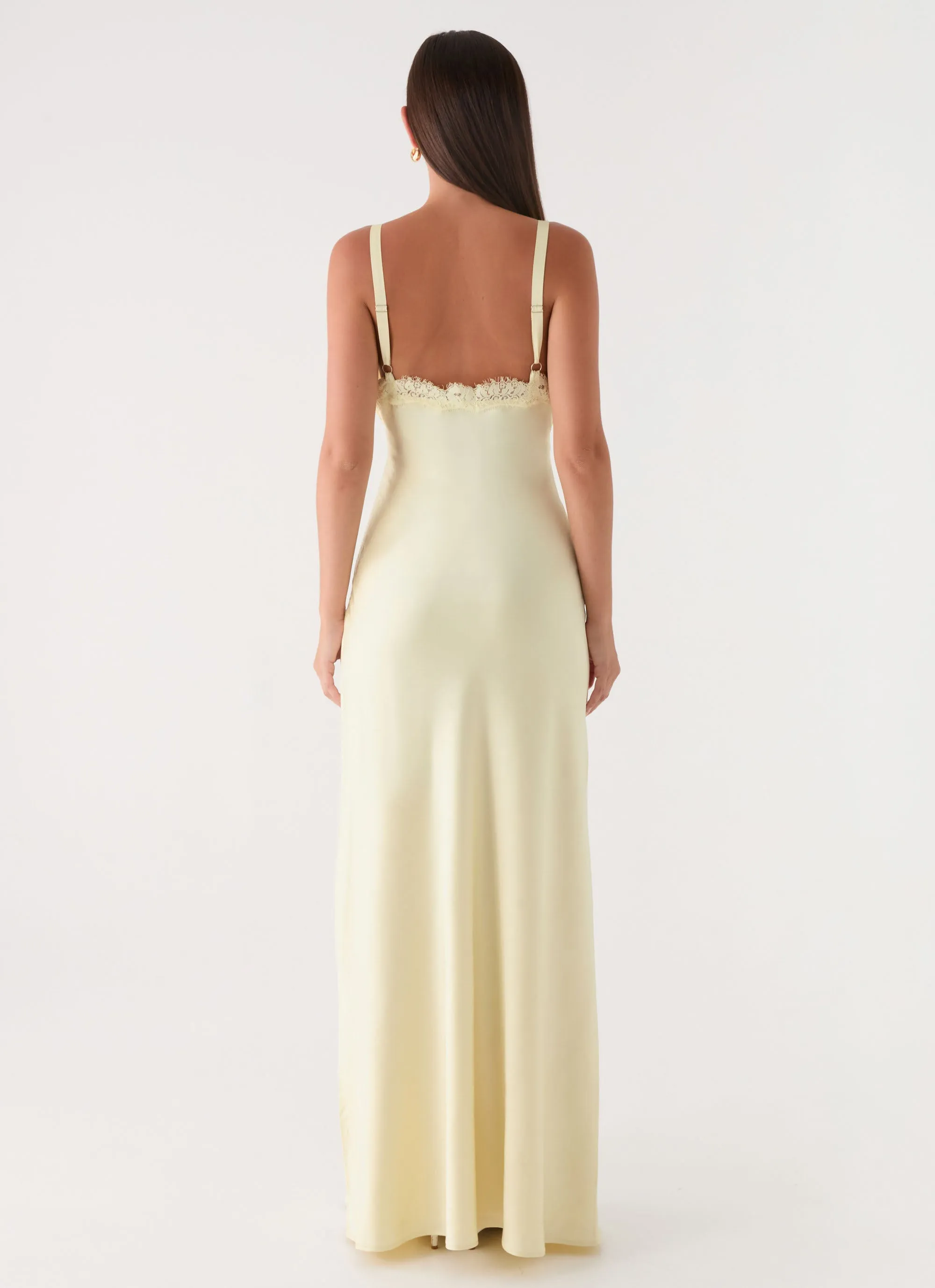 Tove Lace Maxi Dress - Yellow sold by Peppermayo product image thumbnail 2