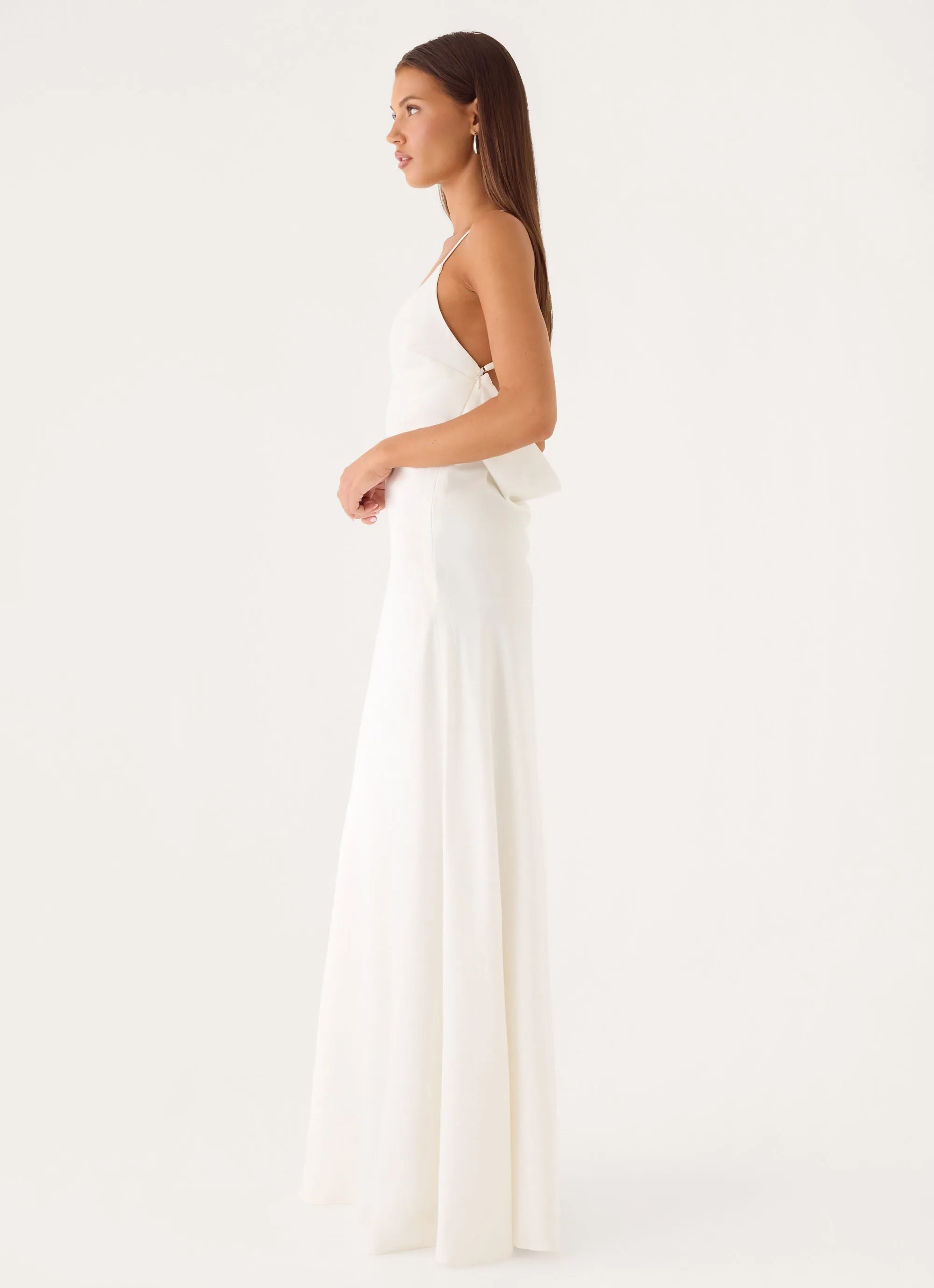 Bailie Maxi Dress - White sold by Peppermayo product image thumbnail 3