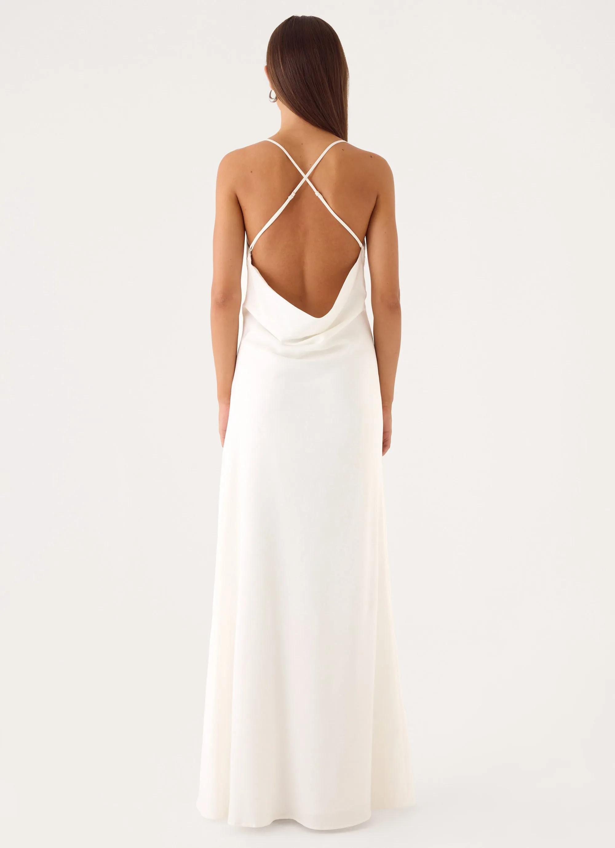 Bailie Maxi Dress - White sold by Peppermayo product image thumbnail 4