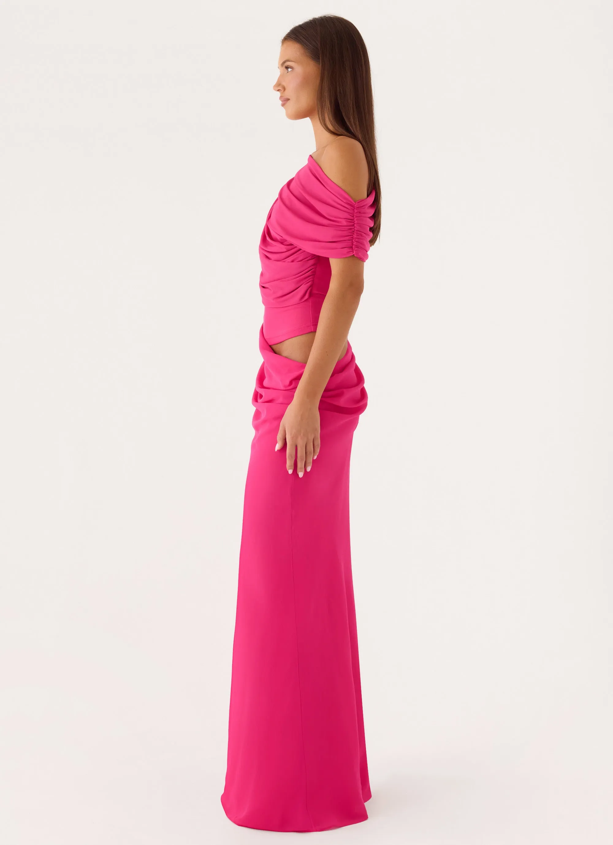 Kona Maxi Dress - Berry Kiss sold by Peppermayo product image thumbnail 2