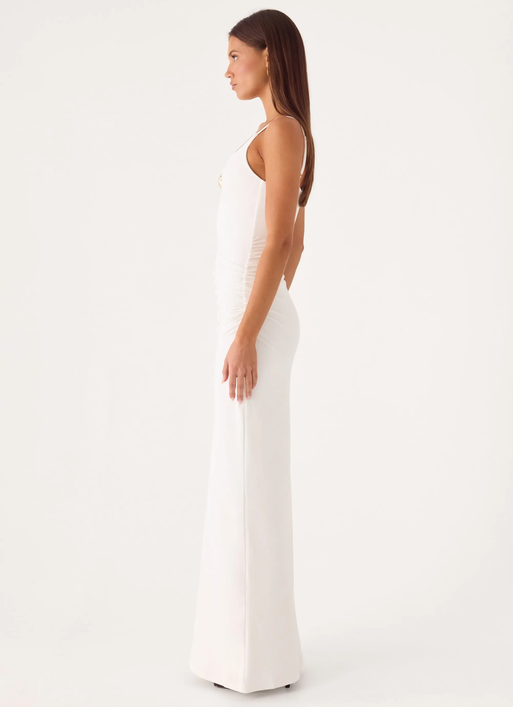 Inez Maxi Dress - White sold by Peppermayo product image thumbnail 2