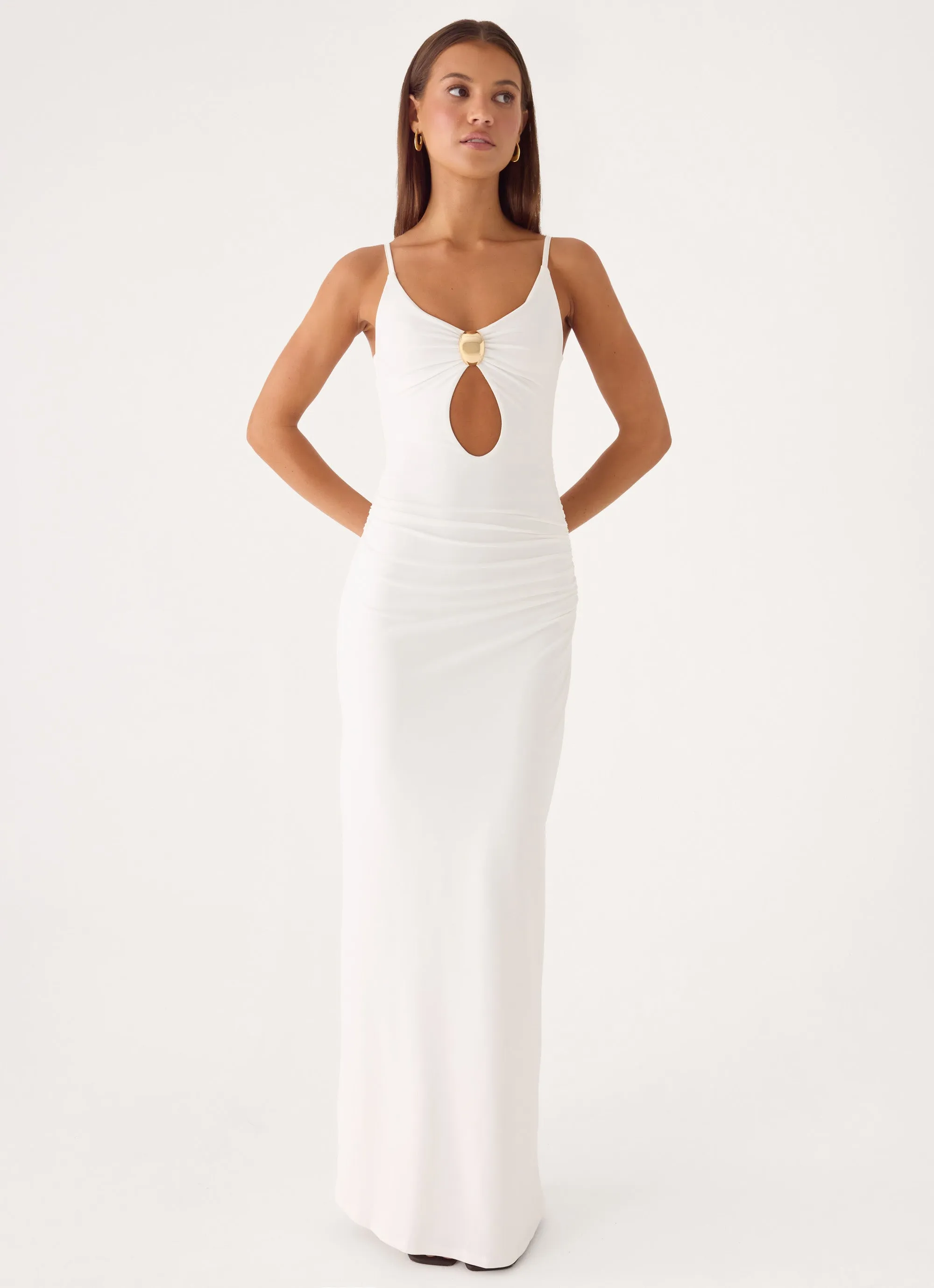 Inez Maxi Dress - White sold by Peppermayo product image thumbnail 5