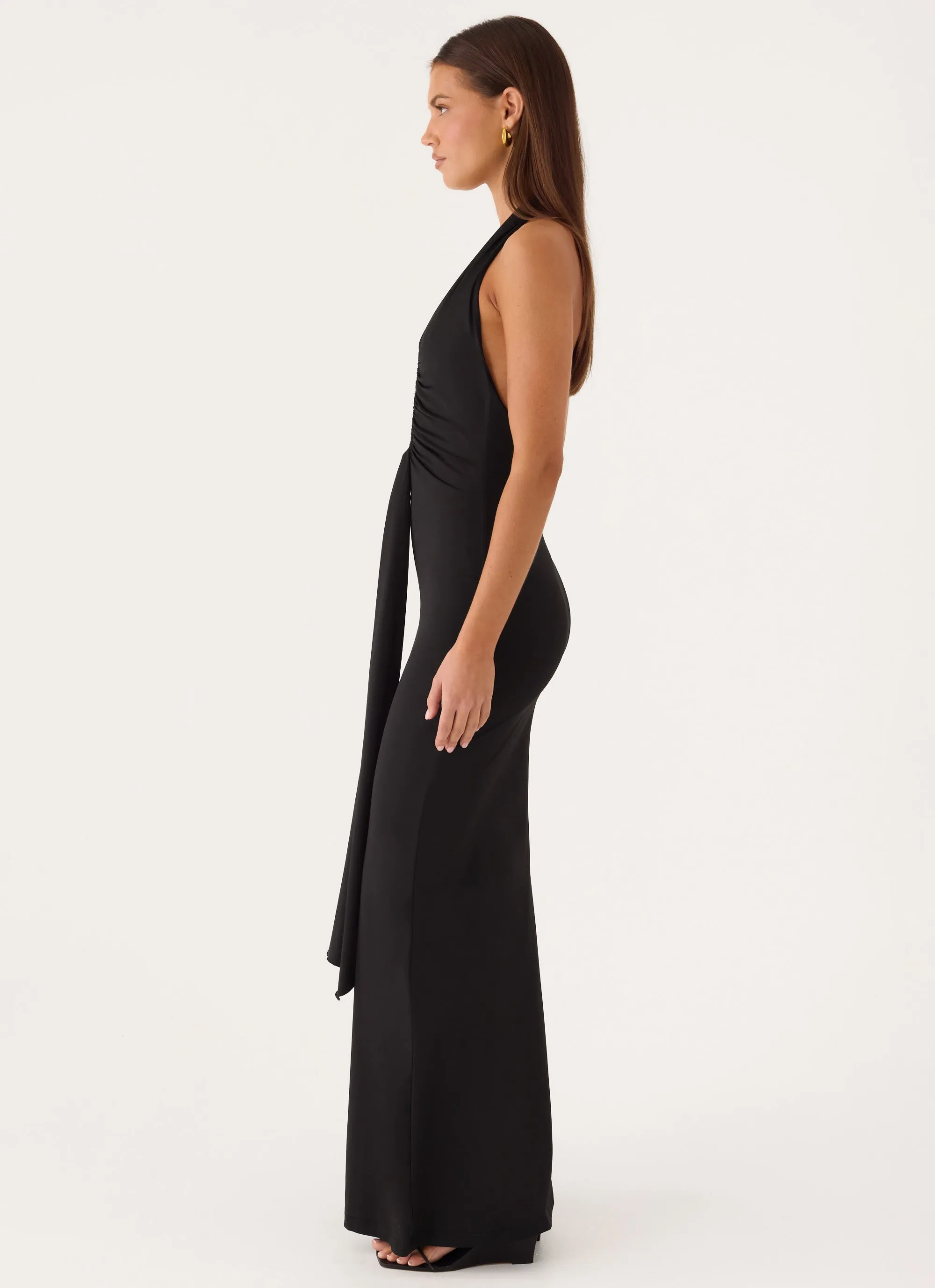 Emiliana Maxi Dress - Black sold by Peppermayo product image thumbnail 5