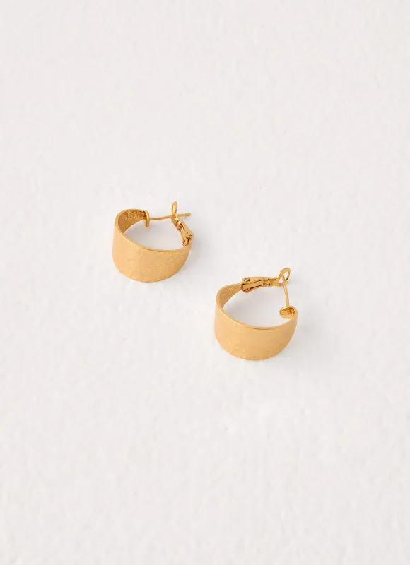 Rue Earrings - Gold made by Peppermayo