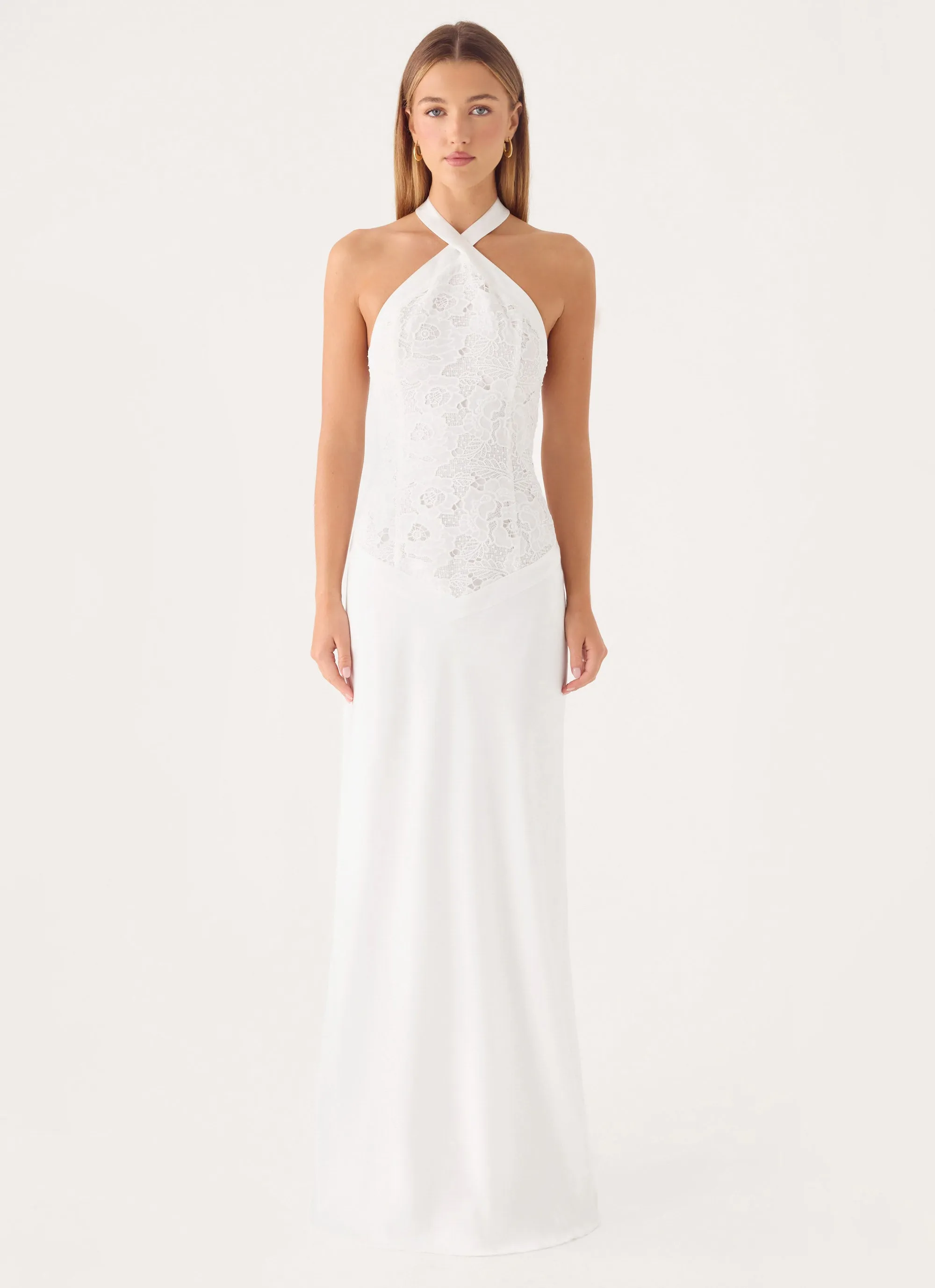Lilas Maxi Dress - White sold by Peppermayo product image thumbnail 5
