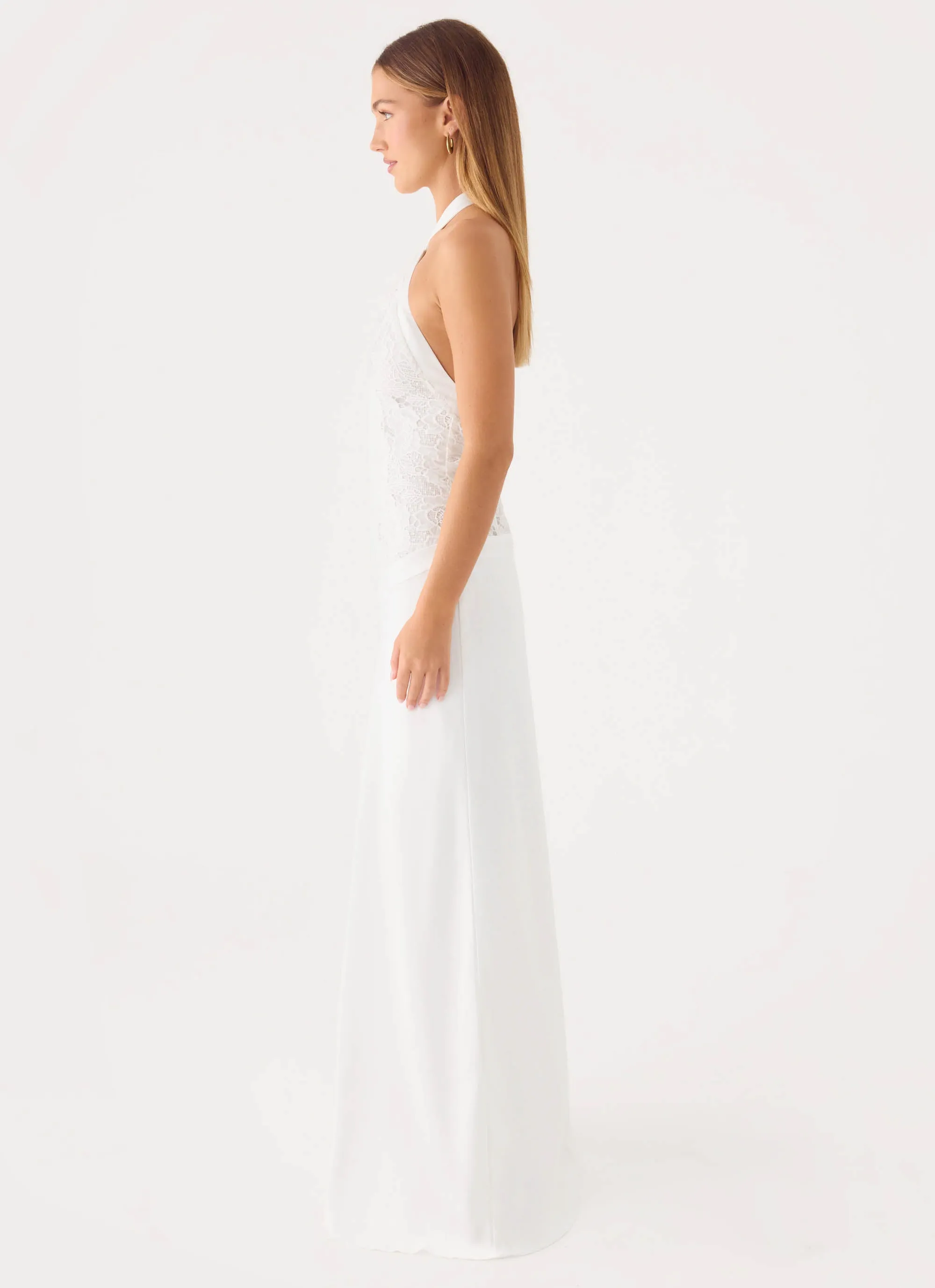 Lilas Maxi Dress - White sold by Peppermayo product image thumbnail 3