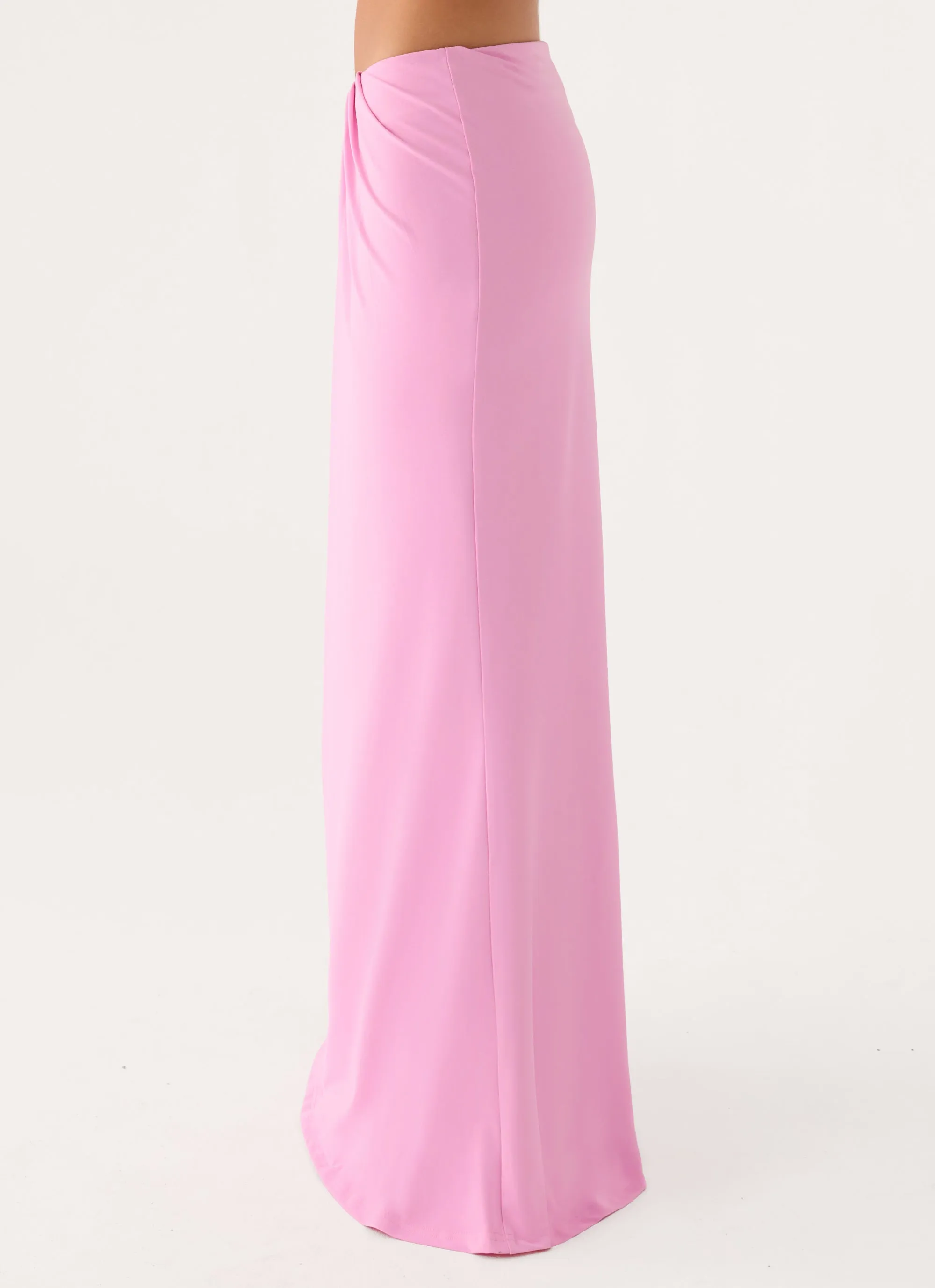 Small Moments Pleated Maxi Skirt - Pink sold by Peppermayo product image thumbnail 4