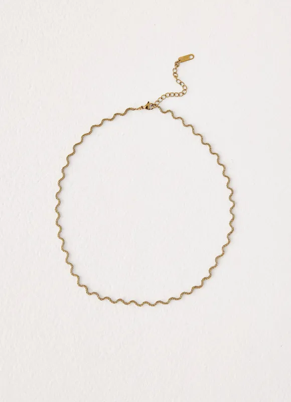 Eternal Sun Necklace - Gold made by Peppermayo
