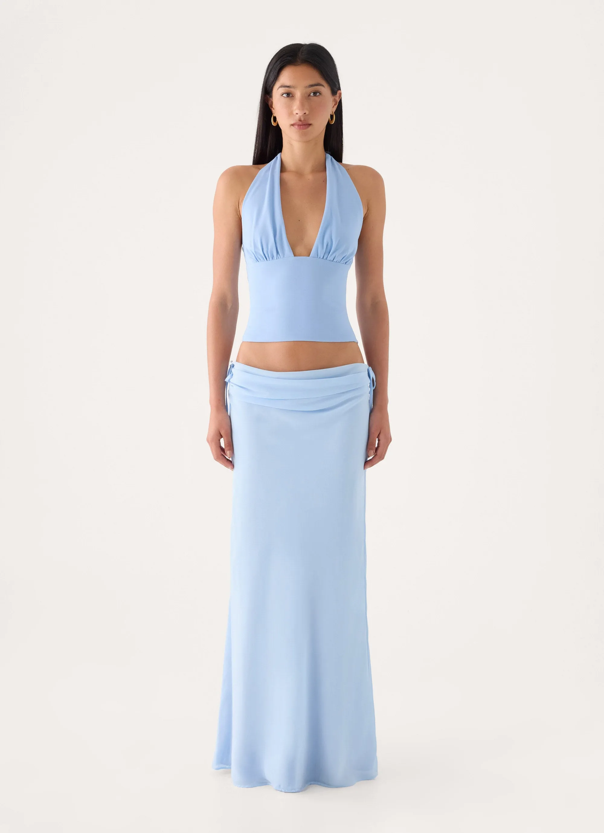 Selesa Maxi Skirt - Blue sold by Peppermayo product image thumbnail 2
