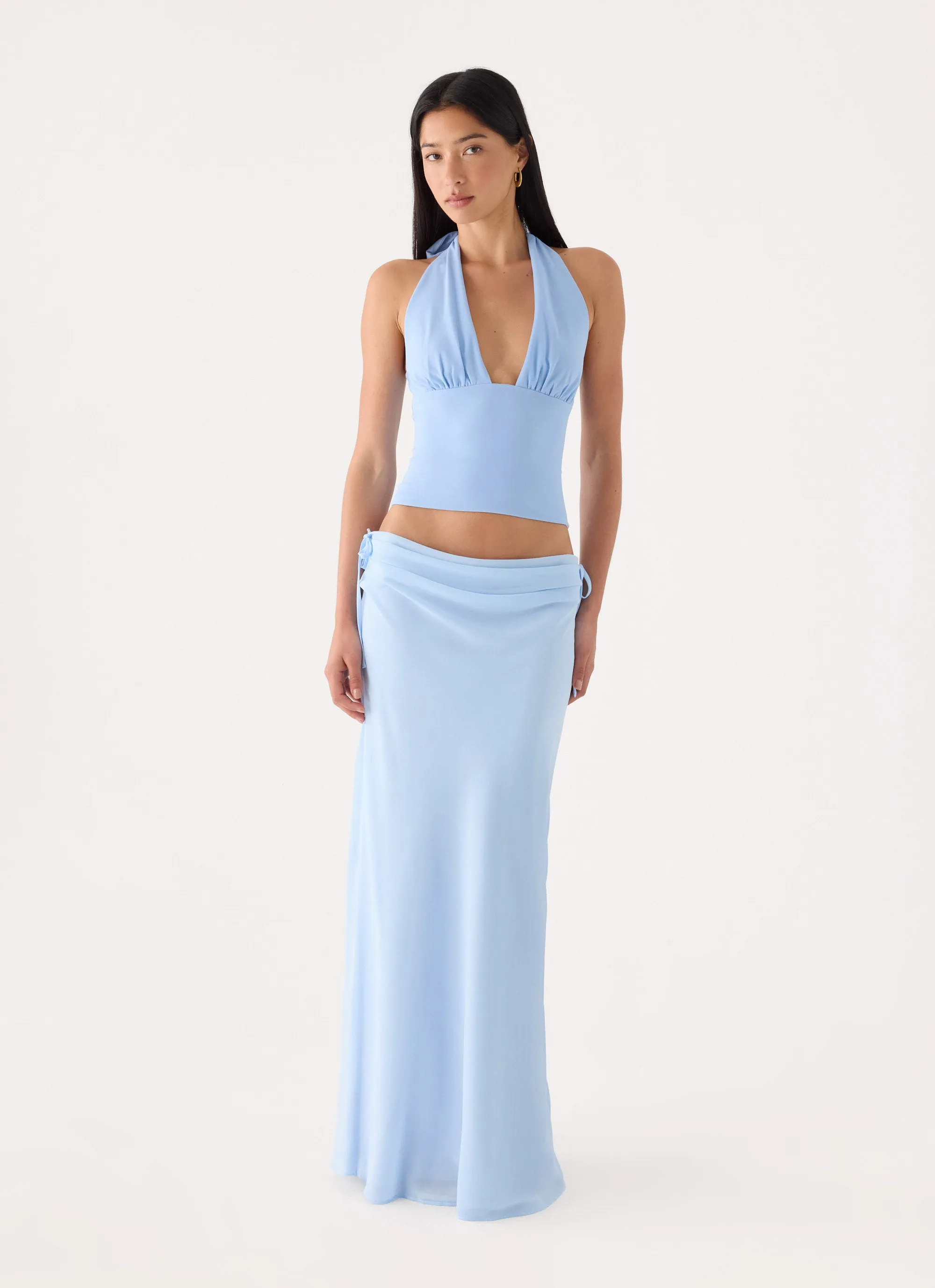 Selesa Maxi Skirt - Blue sold by Peppermayo product image thumbnail 5