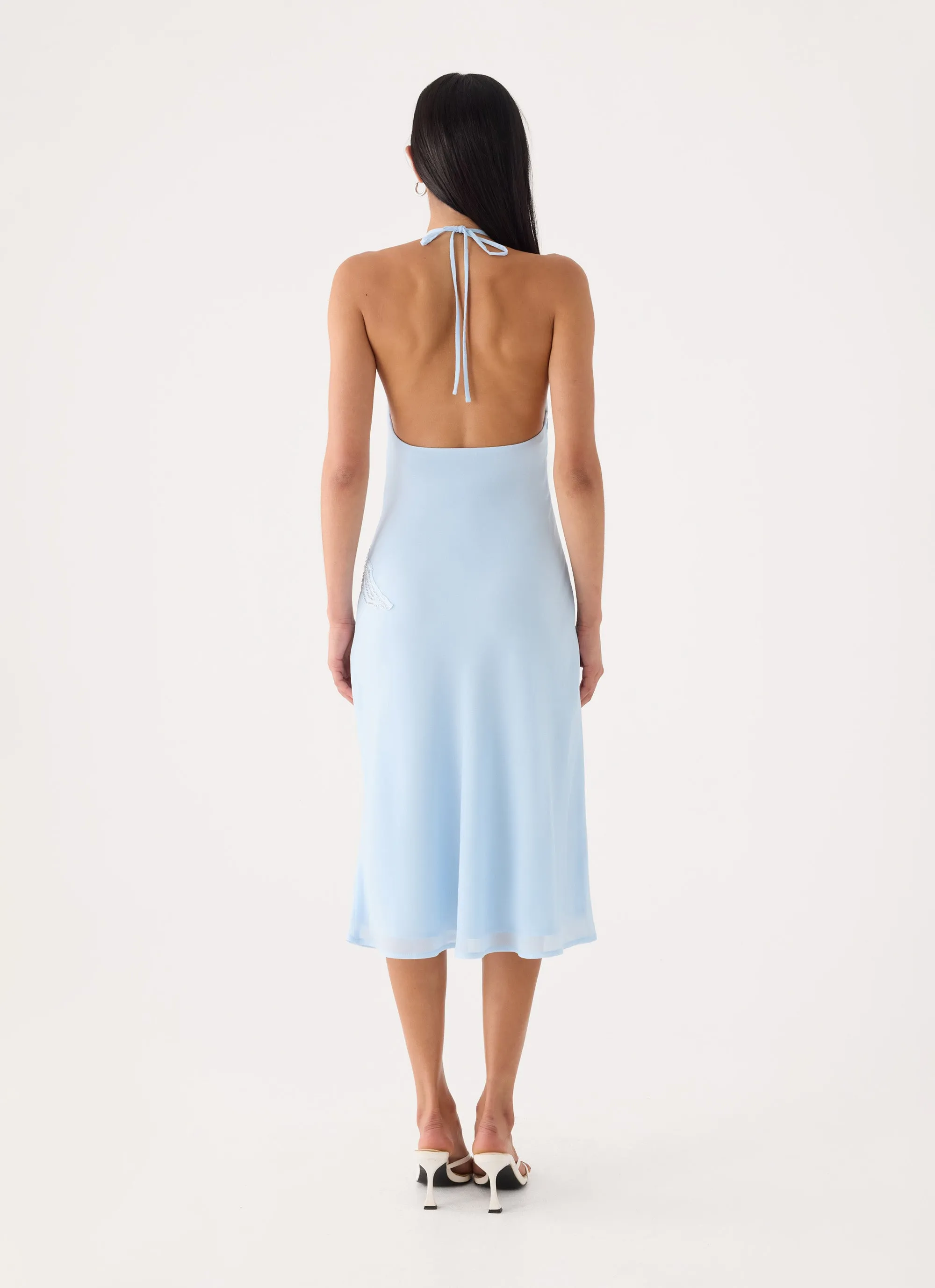 Valeska Beaded Midi Dress - Blue sold by Peppermayo product image thumbnail 2