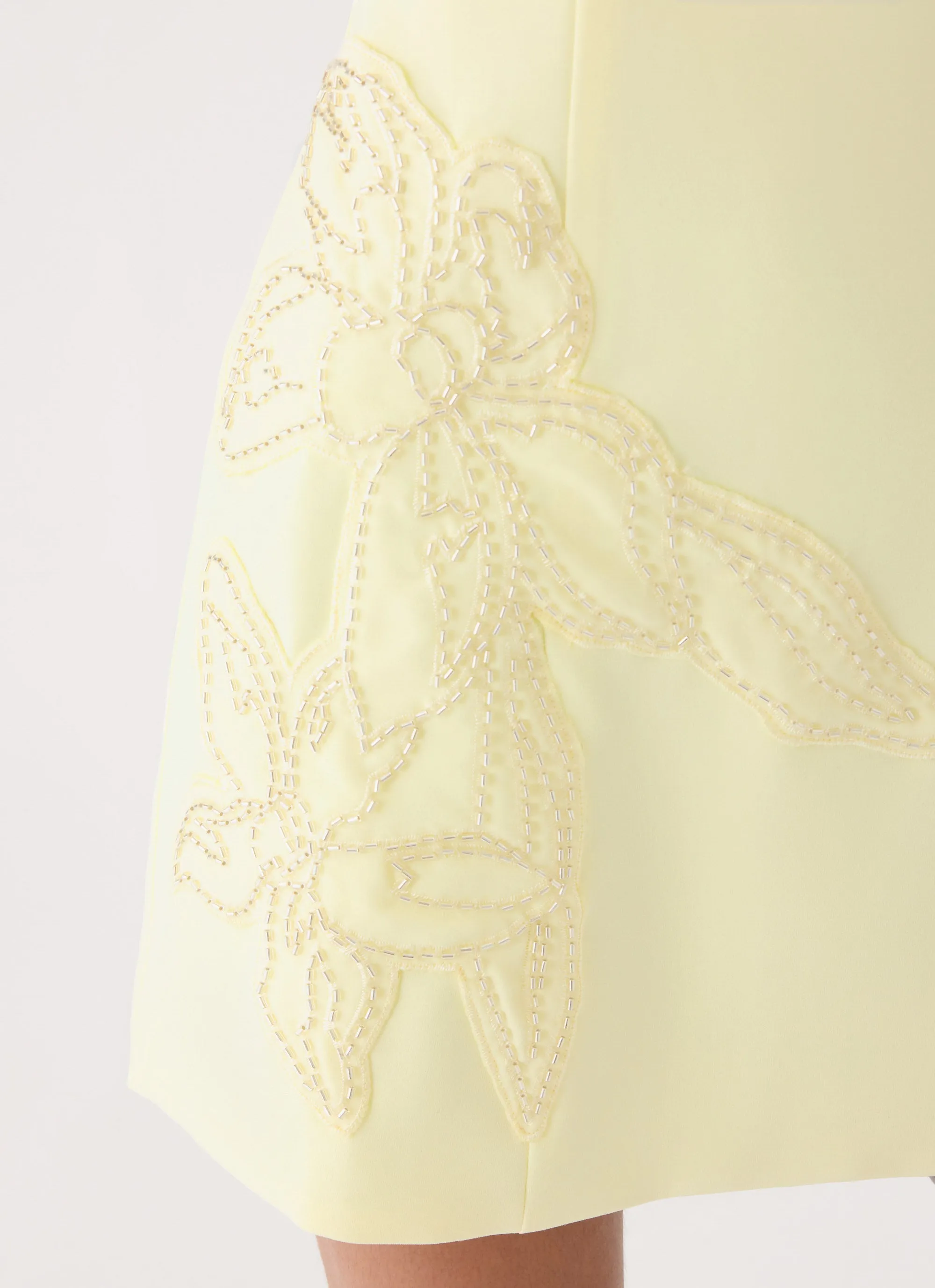Marta Strapless Mini Dress - Yellow sold by Peppermayo product image thumbnail 4