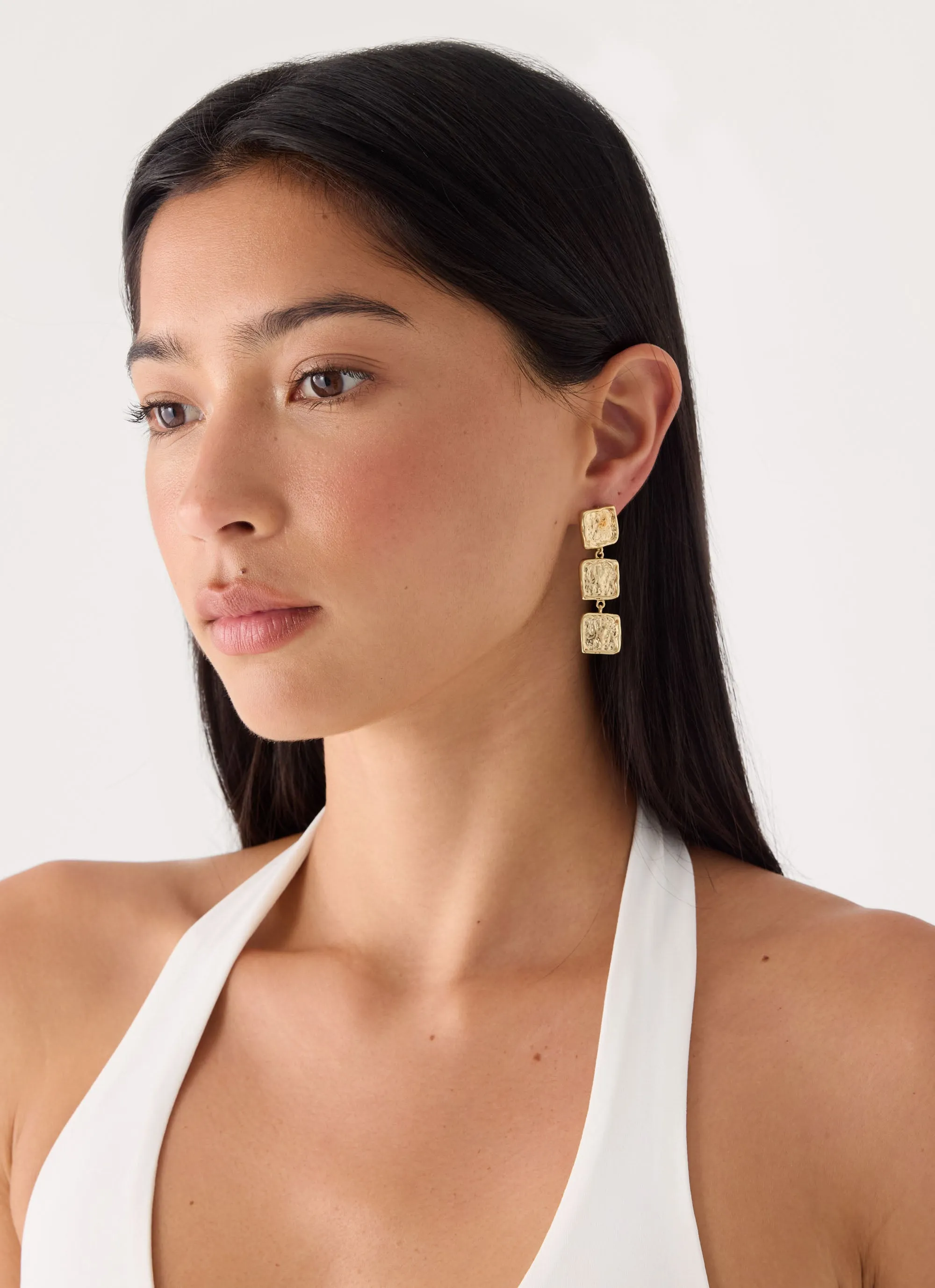 Headturner Earrings - Gold sold by Peppermayo product image thumbnail 2