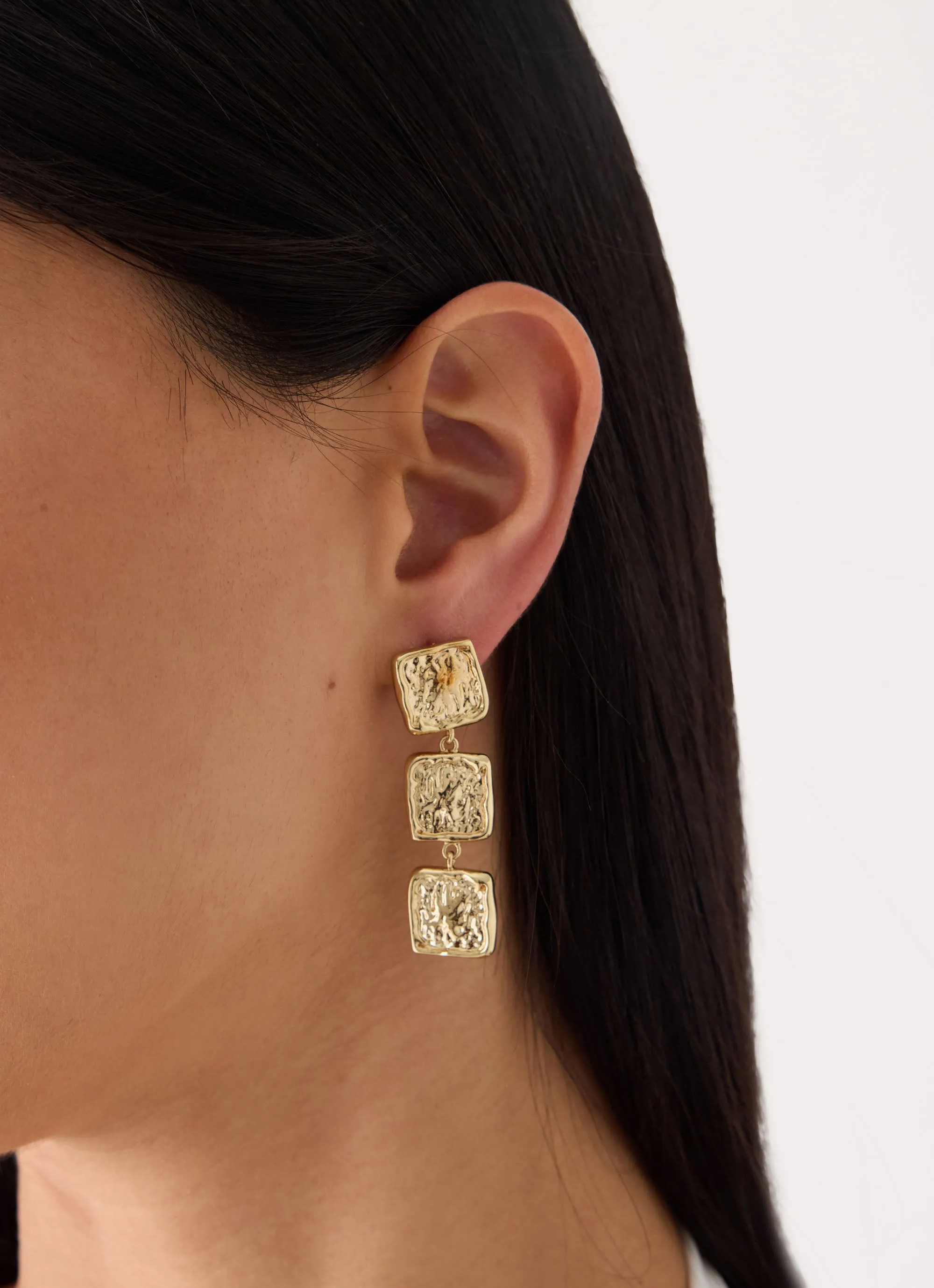 Headturner Earrings - Gold sold by Peppermayo product image thumbnail 3