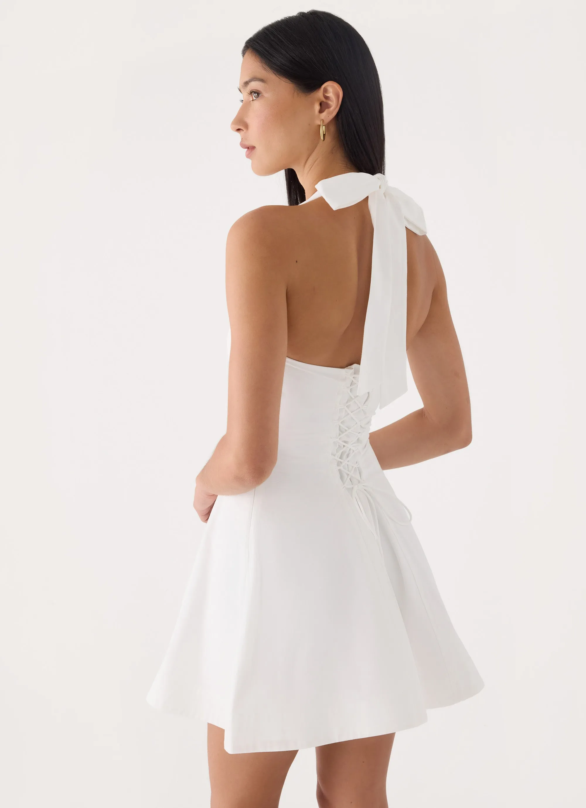 Alesandree Mini Dress - White sold by Peppermayo product image thumbnail 5