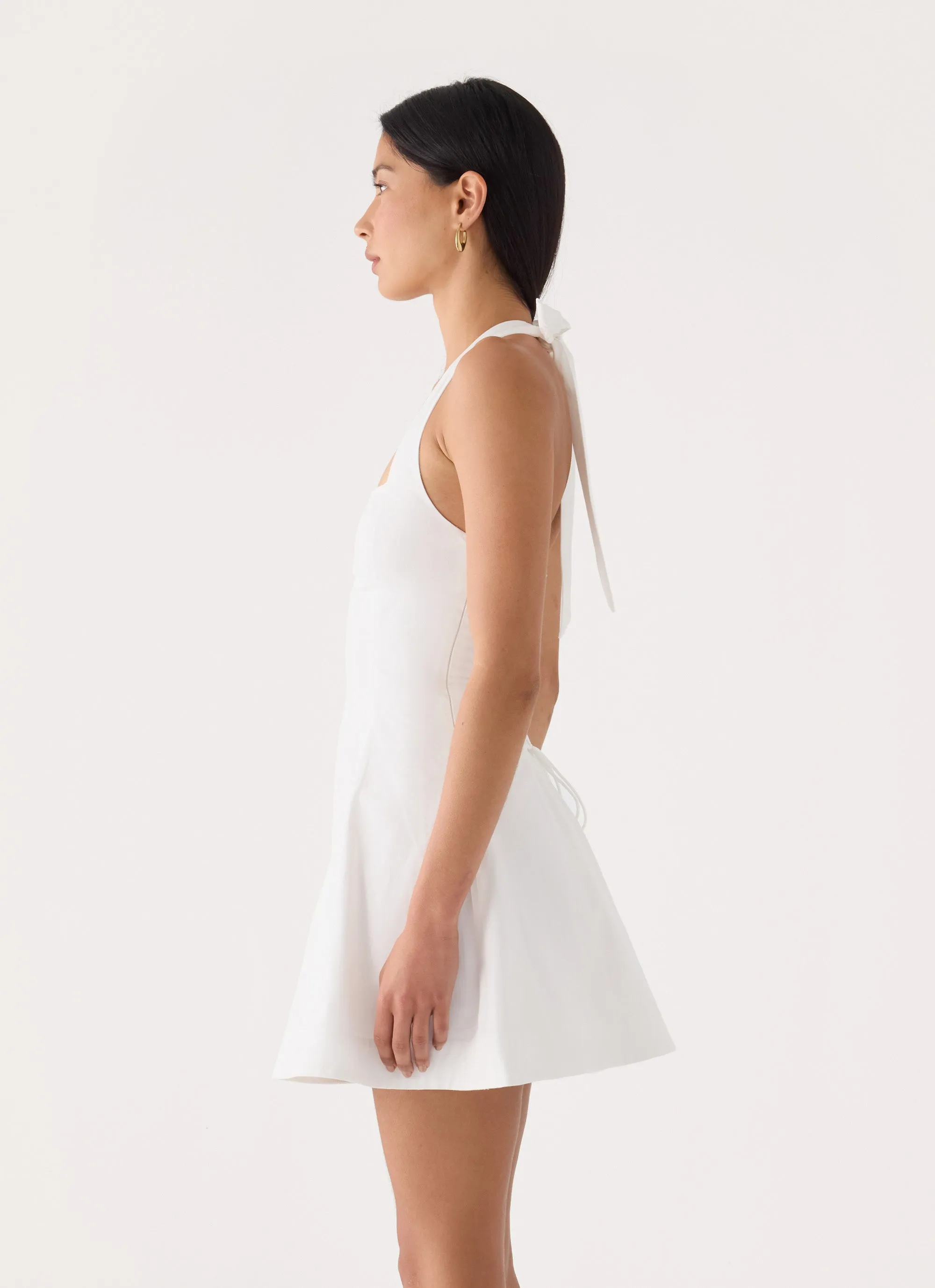 Alesandree Mini Dress - White sold by Peppermayo product image thumbnail 3
