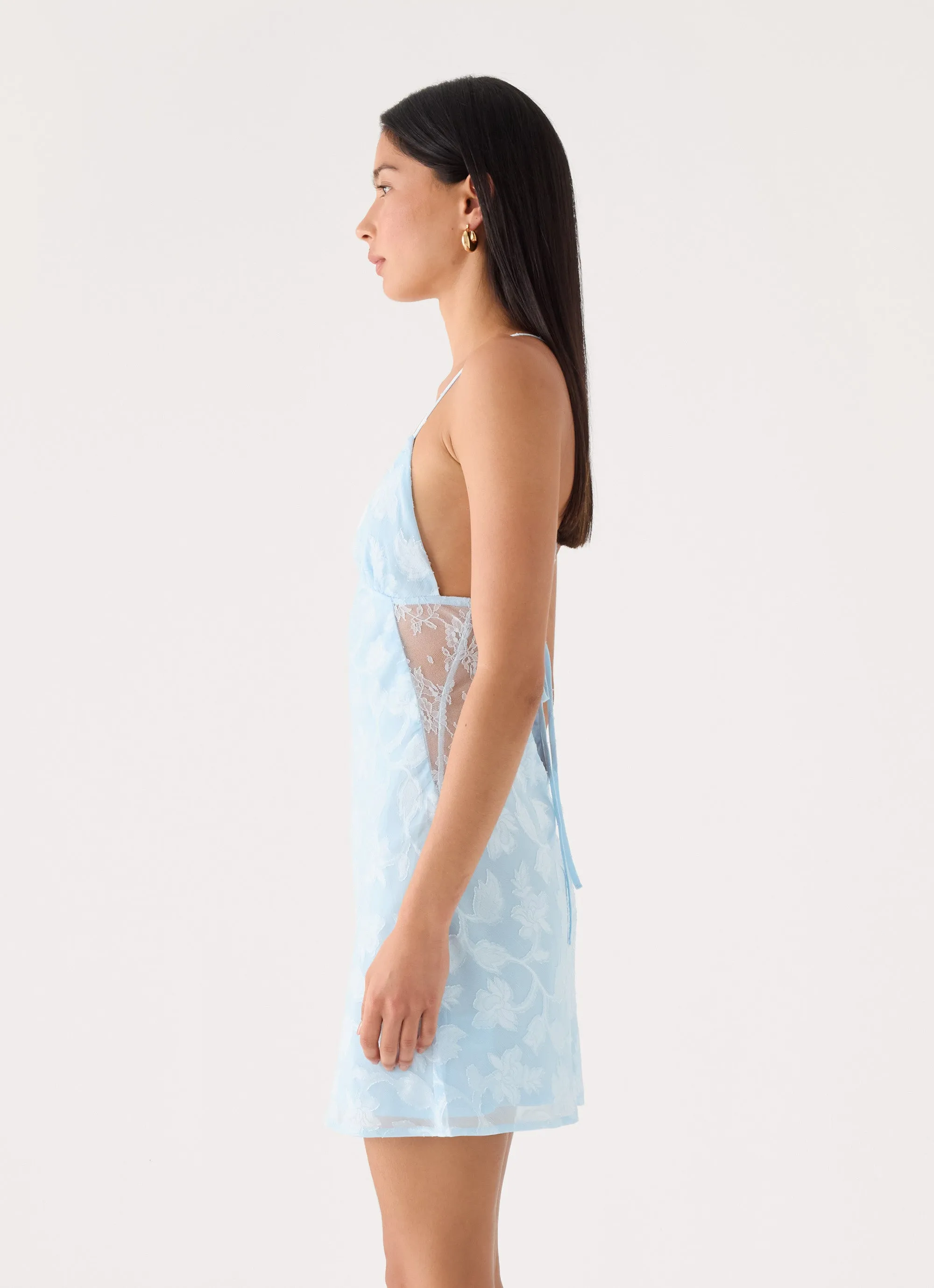 Leeana Mini Dress - Blue sold by Peppermayo product image thumbnail 3