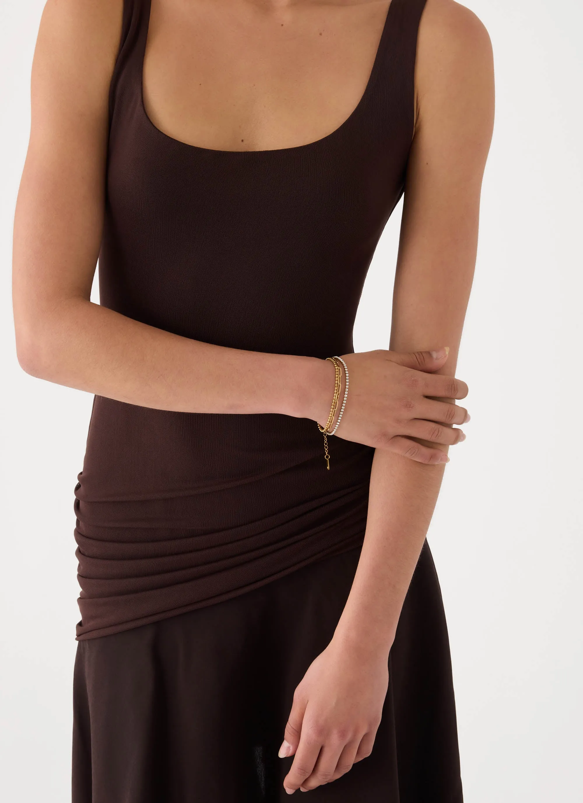 Suki Bracelet - Gold sold by Peppermayo product image thumbnail 4