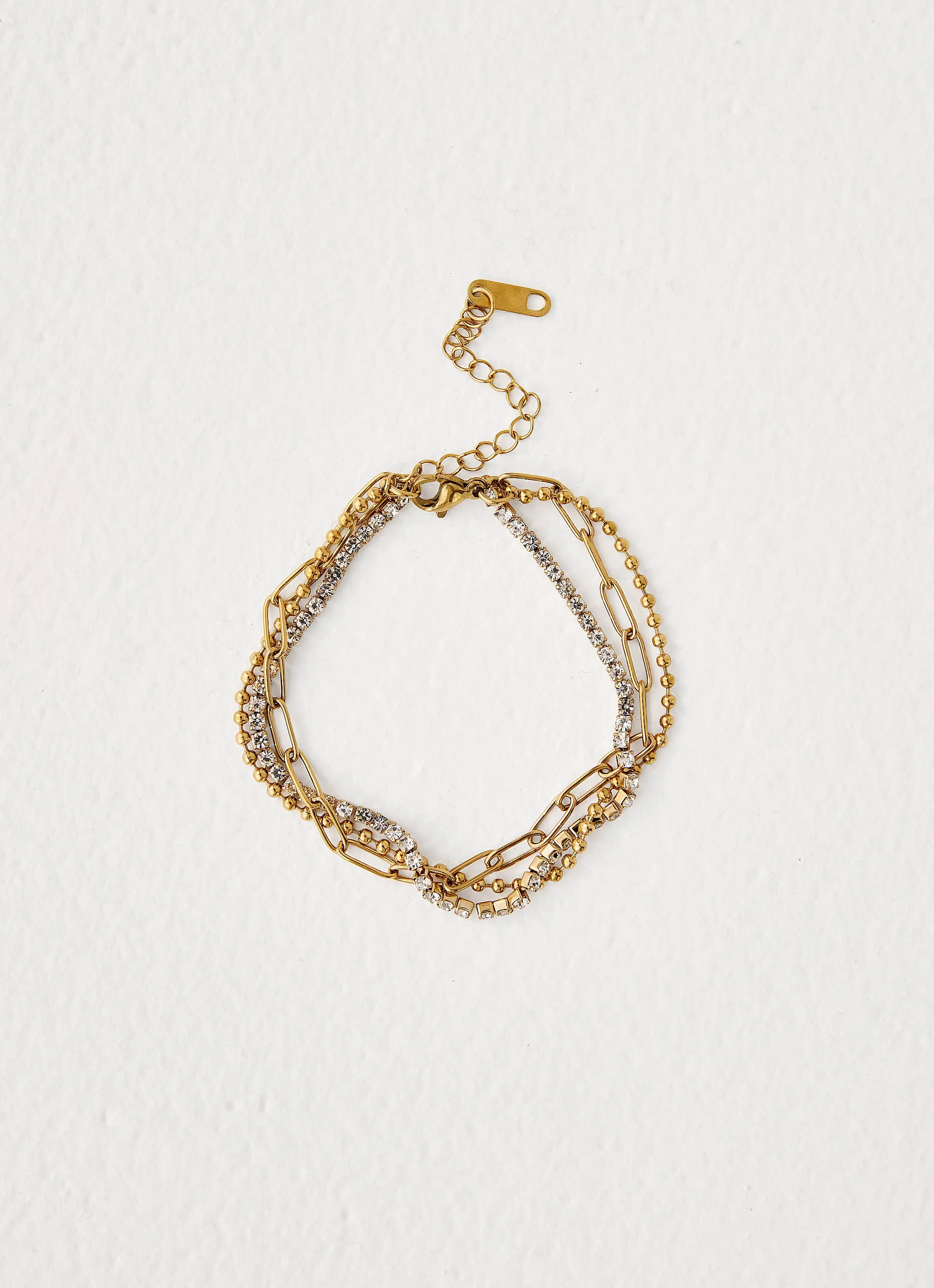 Suki Bracelet - Gold sold by Peppermayo