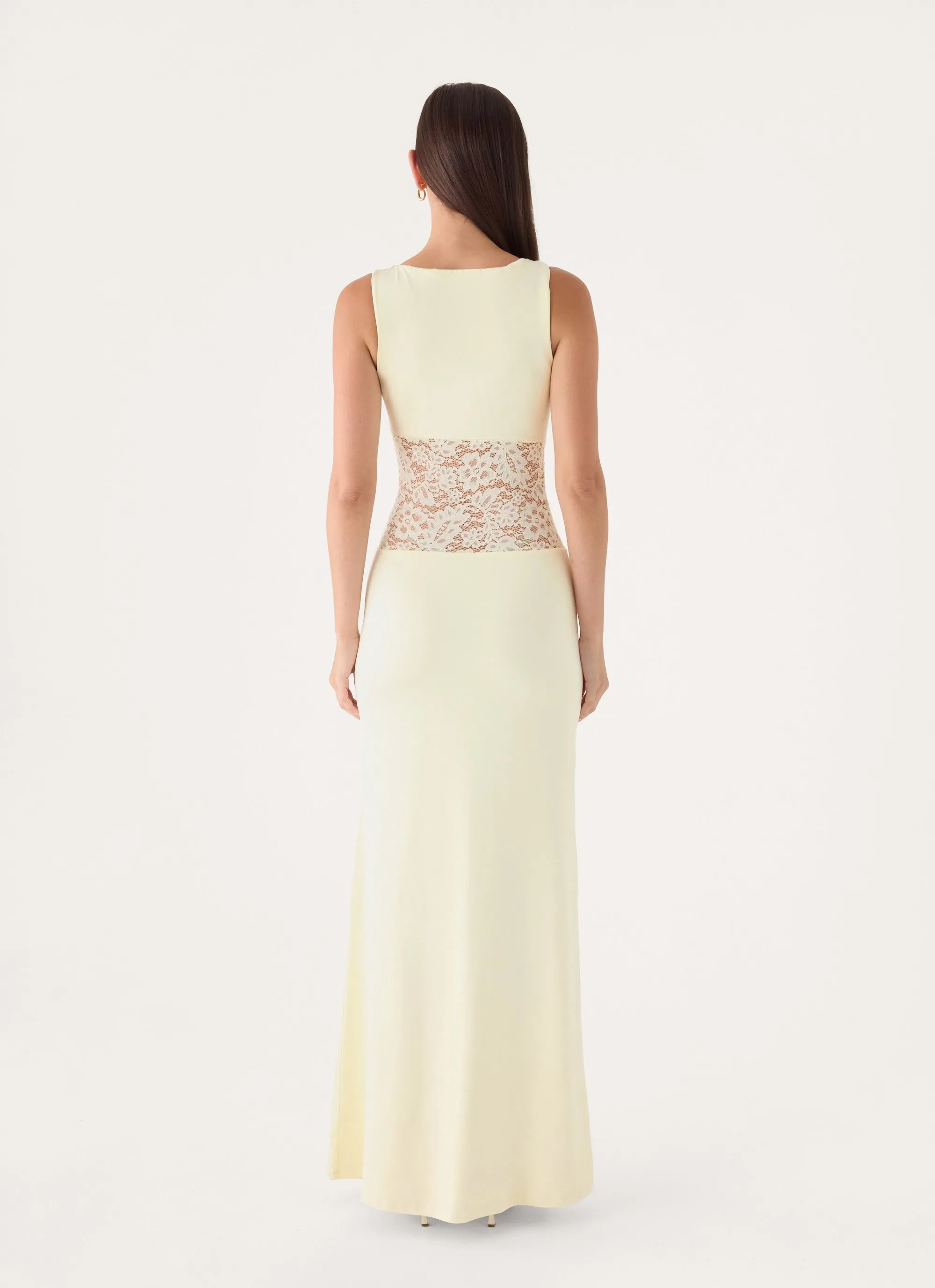 Reina Maxi Dress - Yellow sold by Peppermayo product image thumbnail 2