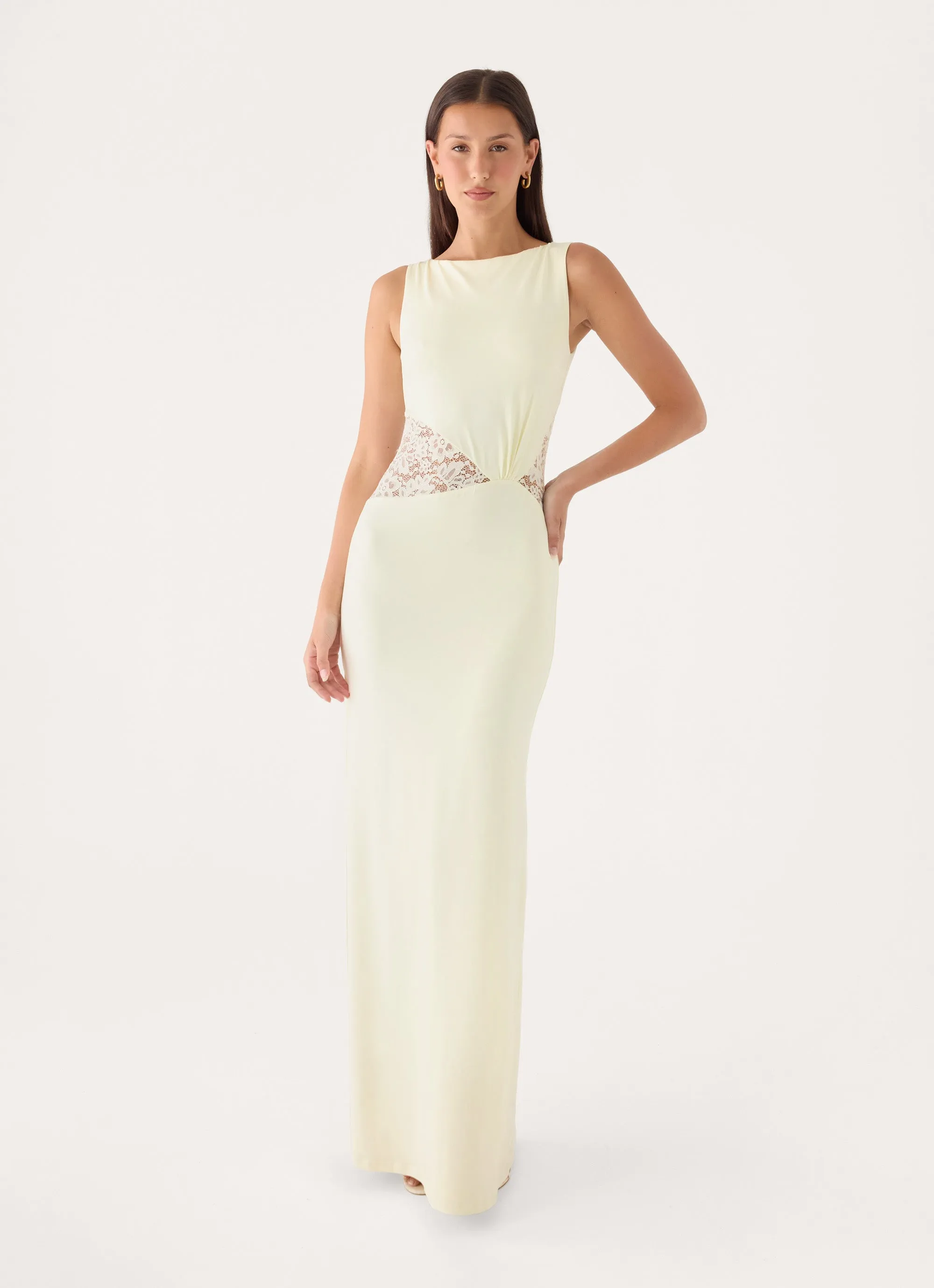 Reina Maxi Dress - Yellow sold by Peppermayo product image thumbnail 5