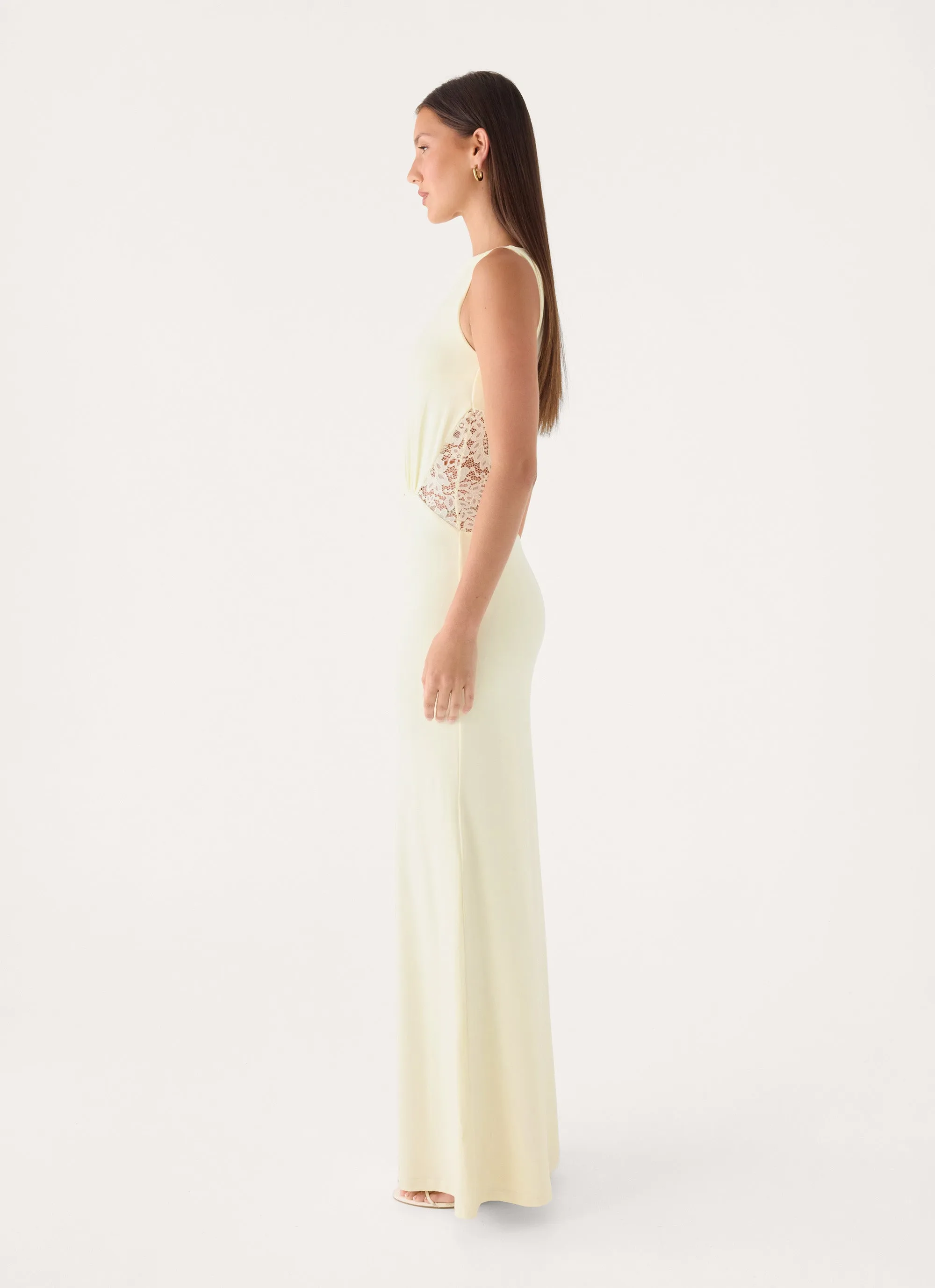 Reina Maxi Dress - Yellow sold by Peppermayo product image thumbnail 3