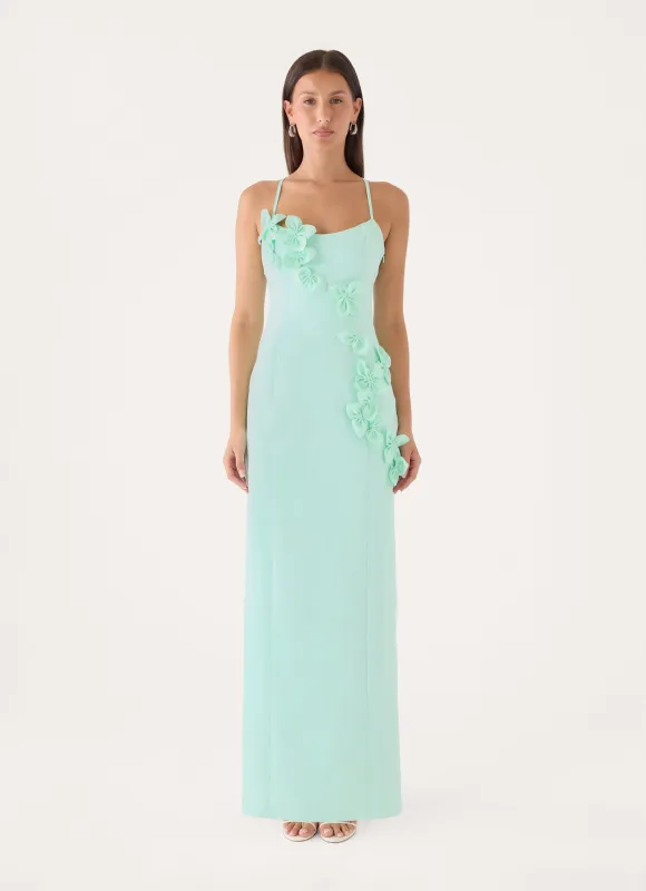 Avenya Maxi Dress - Aqua made by Peppermayo