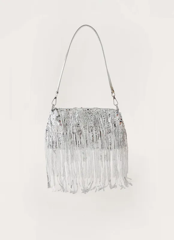 City Lights Bag - Silver made by Peppermayo