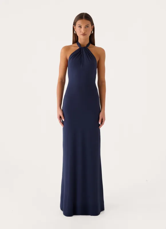 Rosanna Maxi Dress - Navy made by Peppermayo