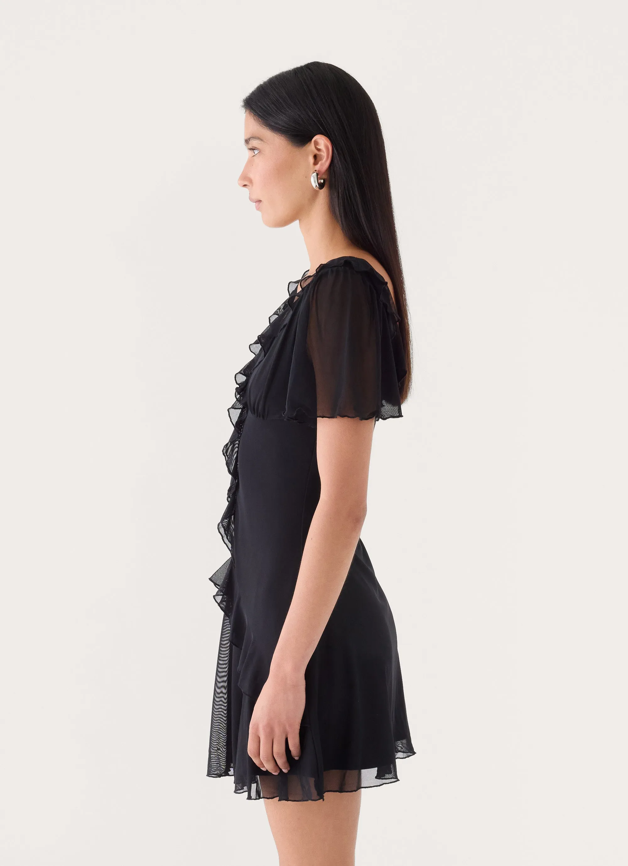 Noeline Mini Dress - Black sold by Peppermayo product image thumbnail 3