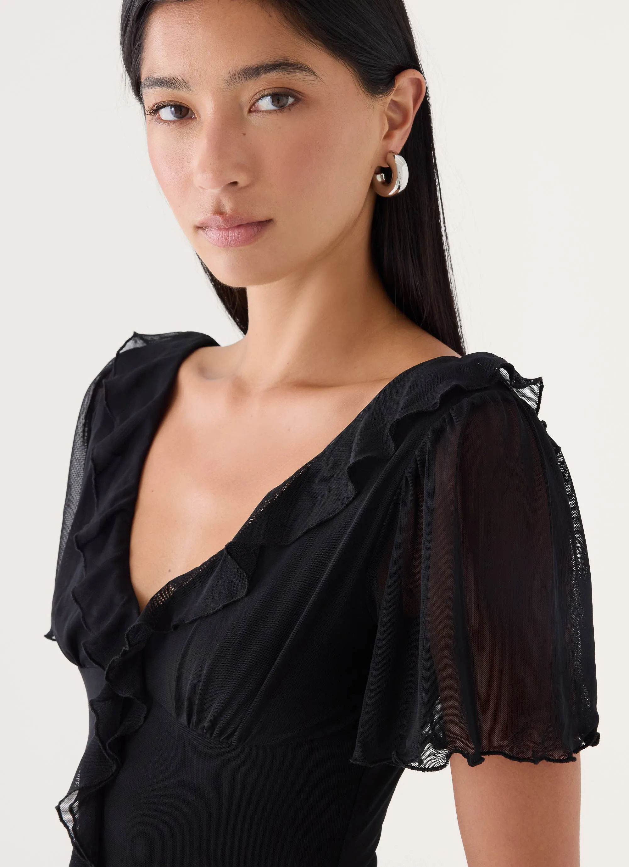 Noeline Mini Dress - Black sold by Peppermayo product image thumbnail 4