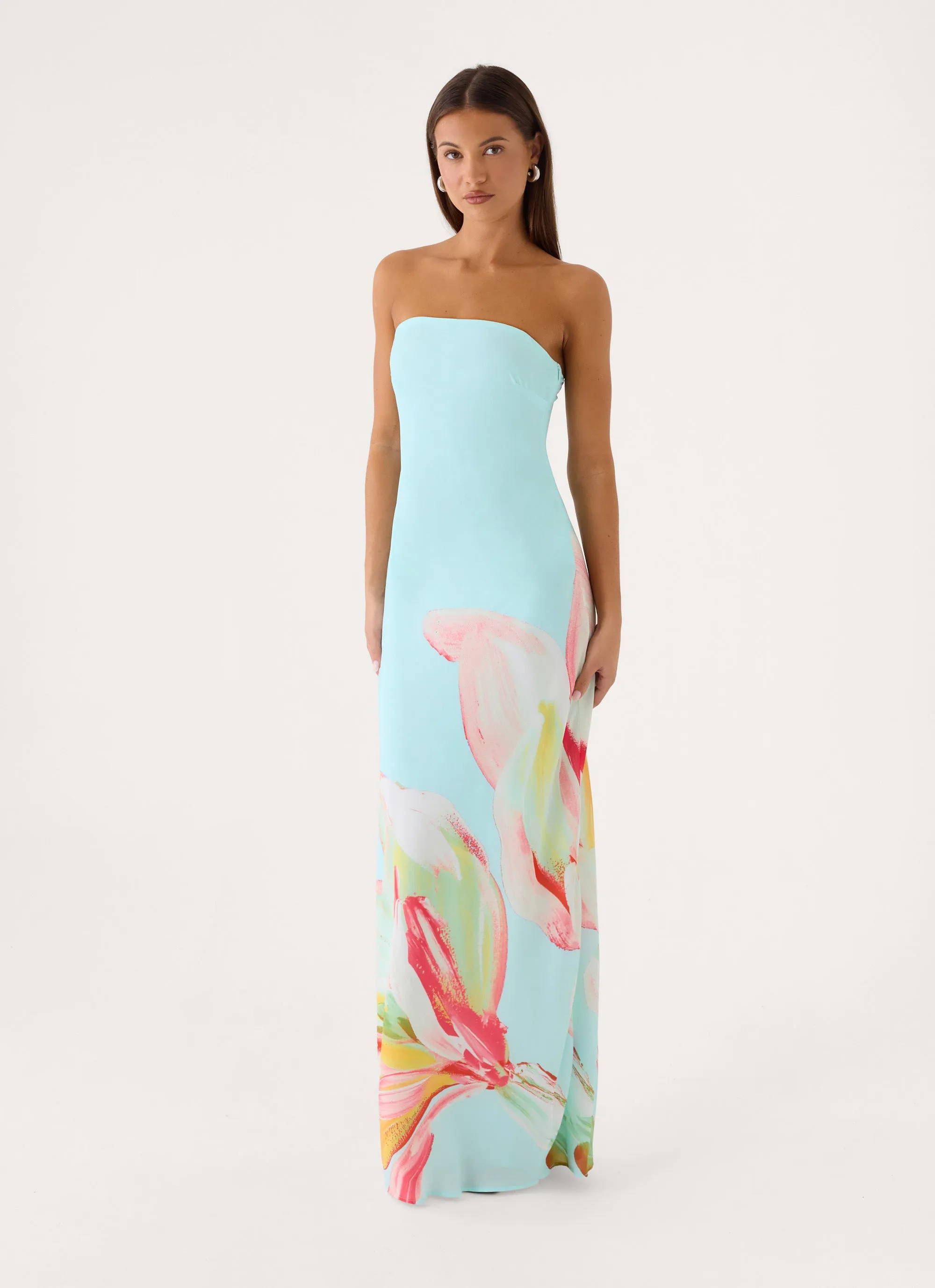Amelle Maxi Dress - Floral sold by Peppermayo