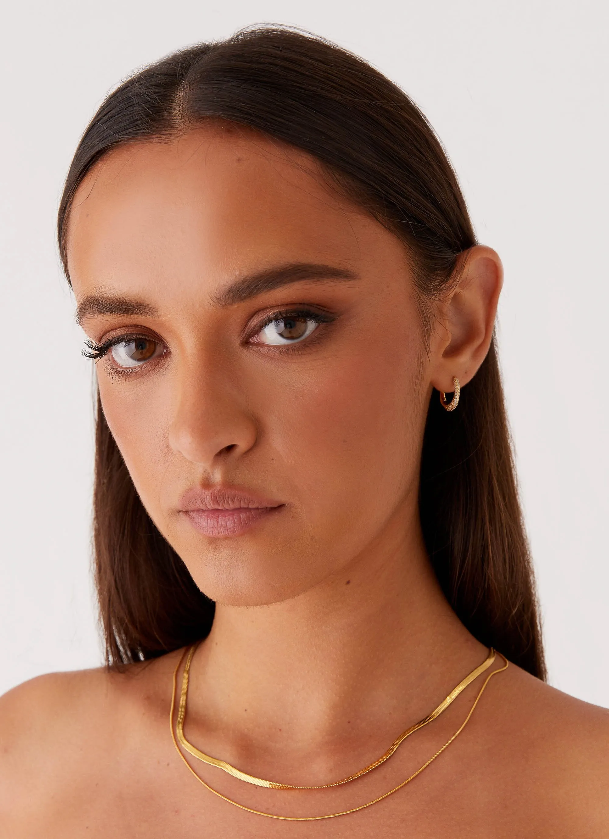 Ria Necklace - Gold sold by Peppermayo product image thumbnail 4