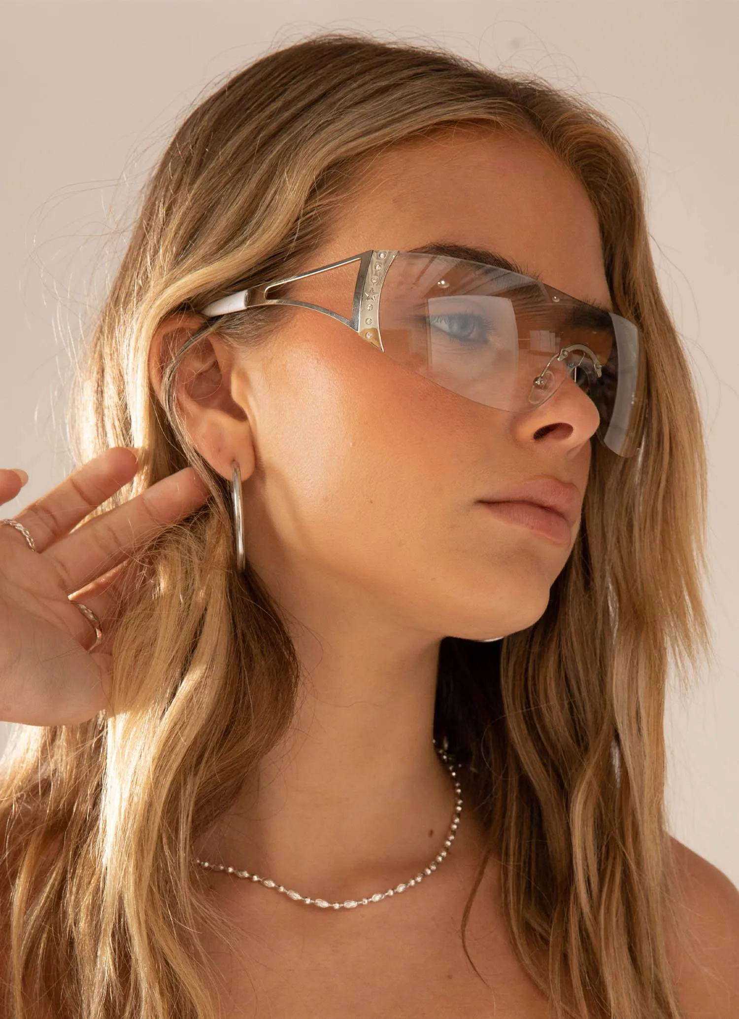 Cold Heart Sunglasses - Snow sold by Peppermayo product image thumbnail 2