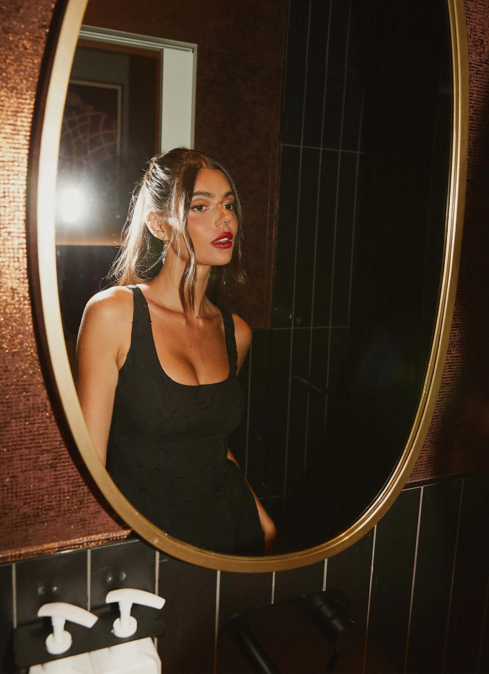 Evelyn Mini Dress - Black sold by Peppermayo product image thumbnail 4