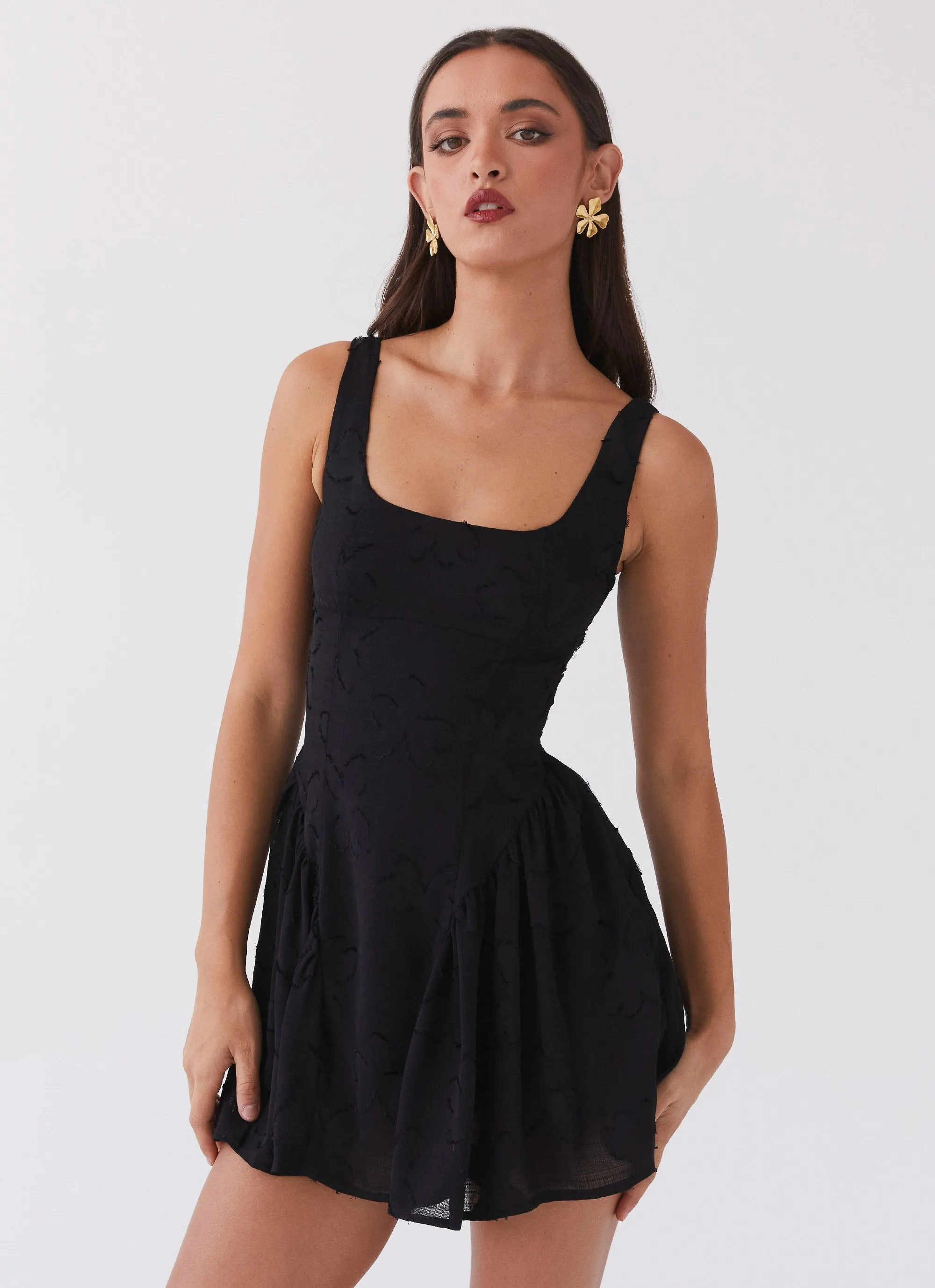 Evelyn Mini Dress - Black sold by Peppermayo product image thumbnail 5