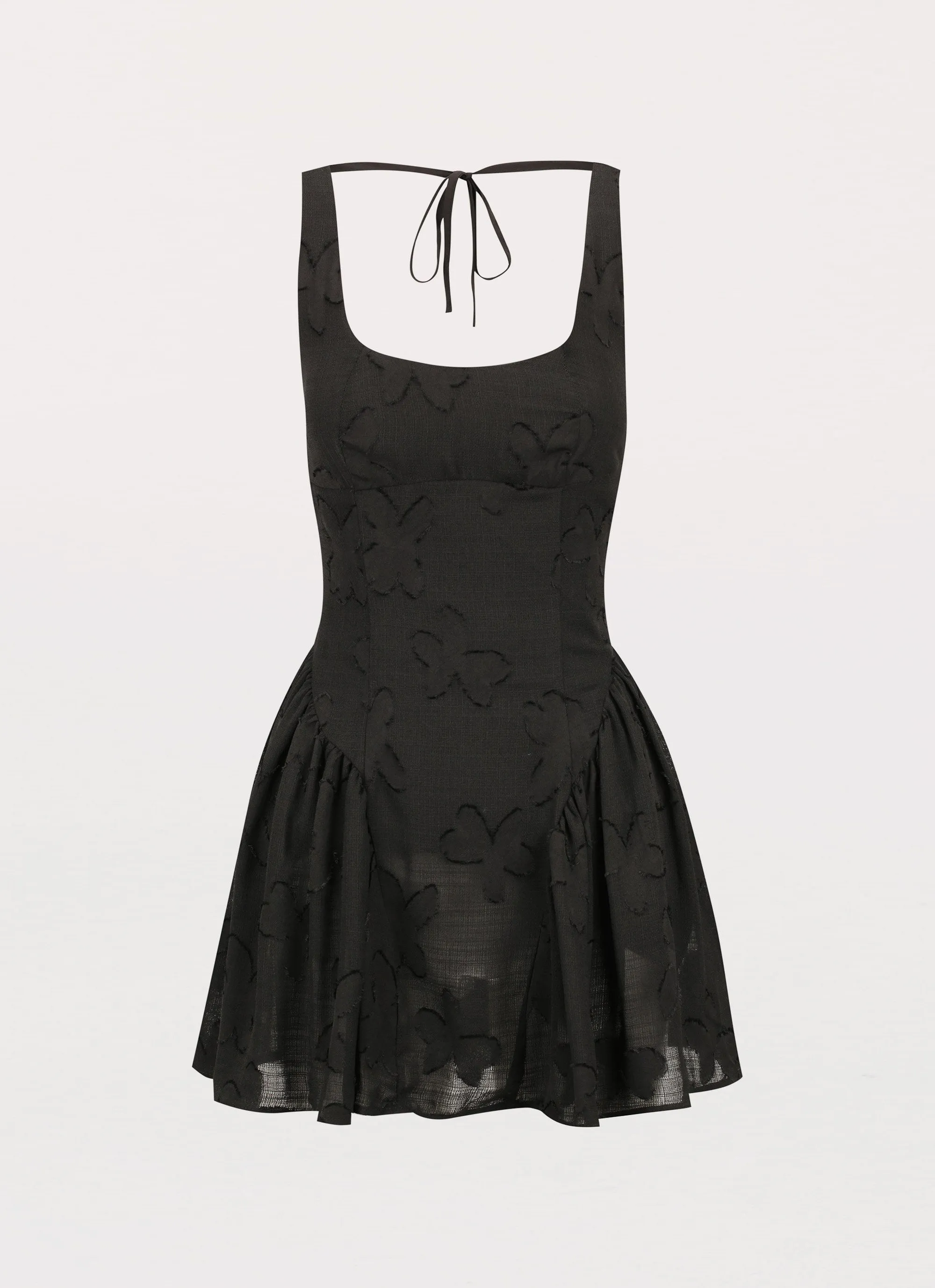 Evelyn Mini Dress - Black sold by Peppermayo product image thumbnail 3