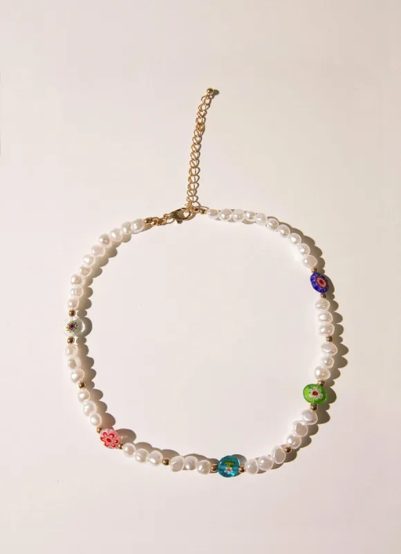 Island Life Necklace - Multi sold by Peppermayo