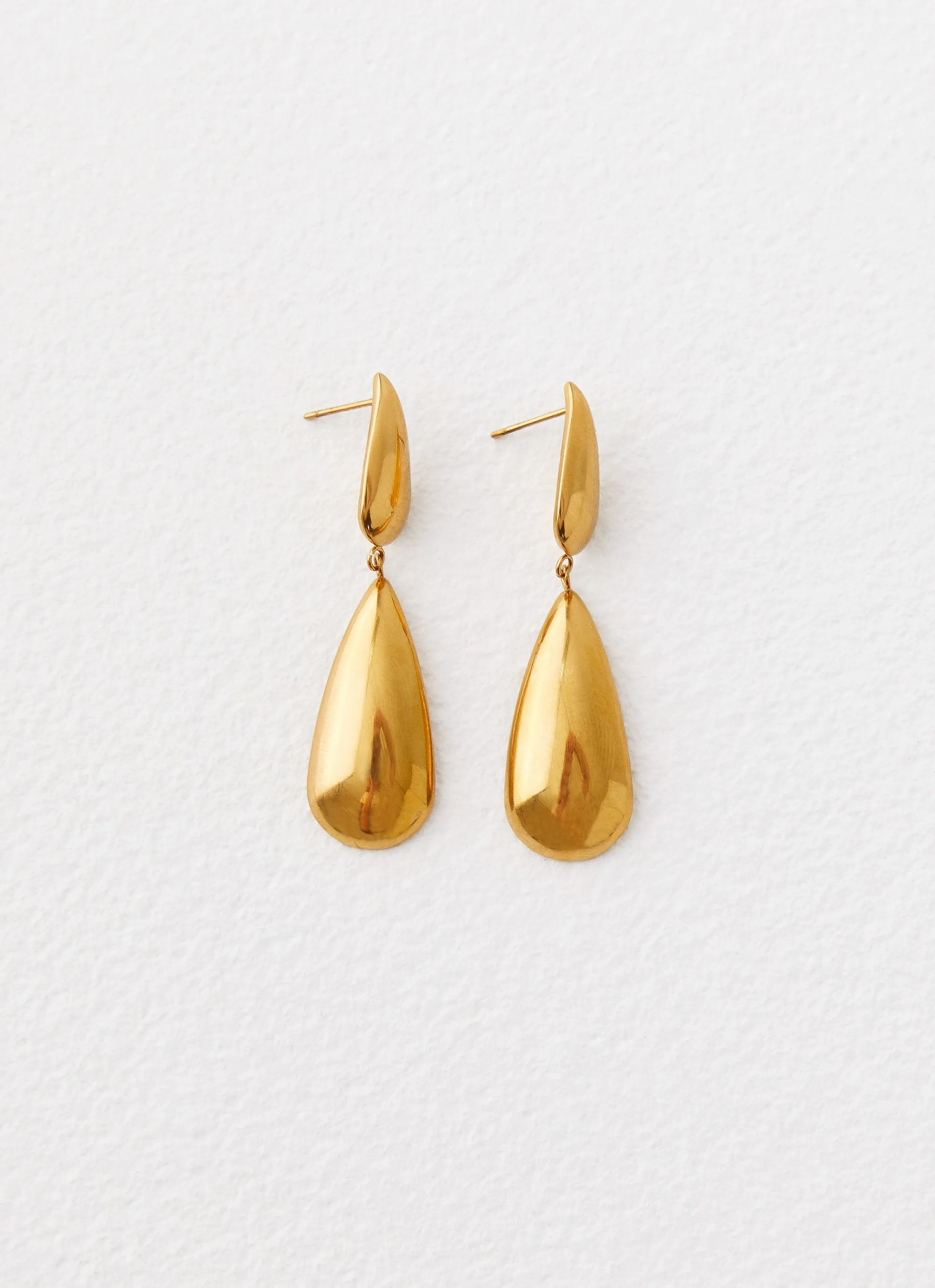 Stay True Earrings - Gold sold by Peppermayo product image thumbnail 3