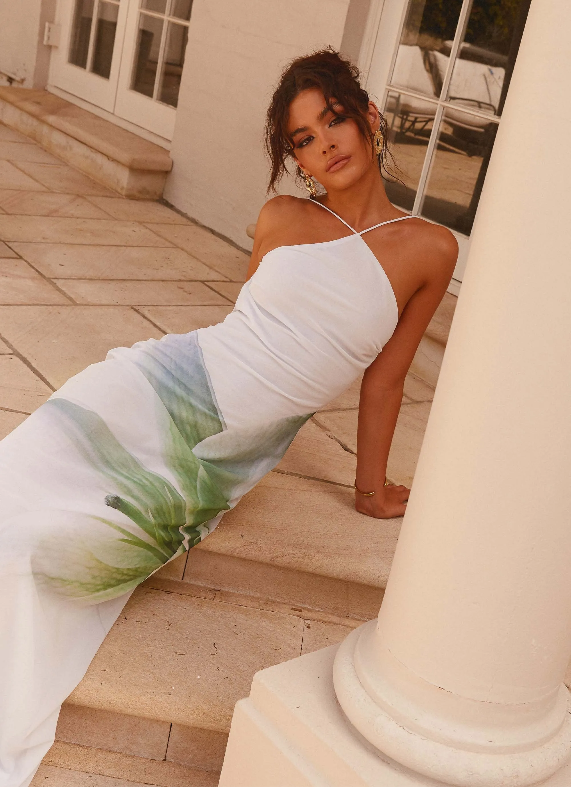 Blossom Hearts Maxi Dress - Dahlia Ash sold by Peppermayo product image thumbnail 4