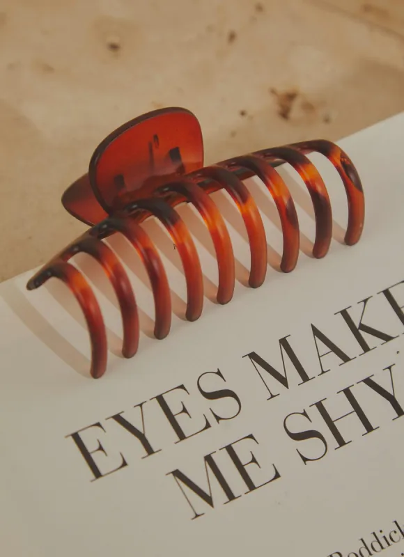 Magdelena Hair Clip - Tort sold by Peppermayo