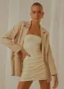 Summer Brunch Tube Mini Dress - Ivory sold by Peppermayo